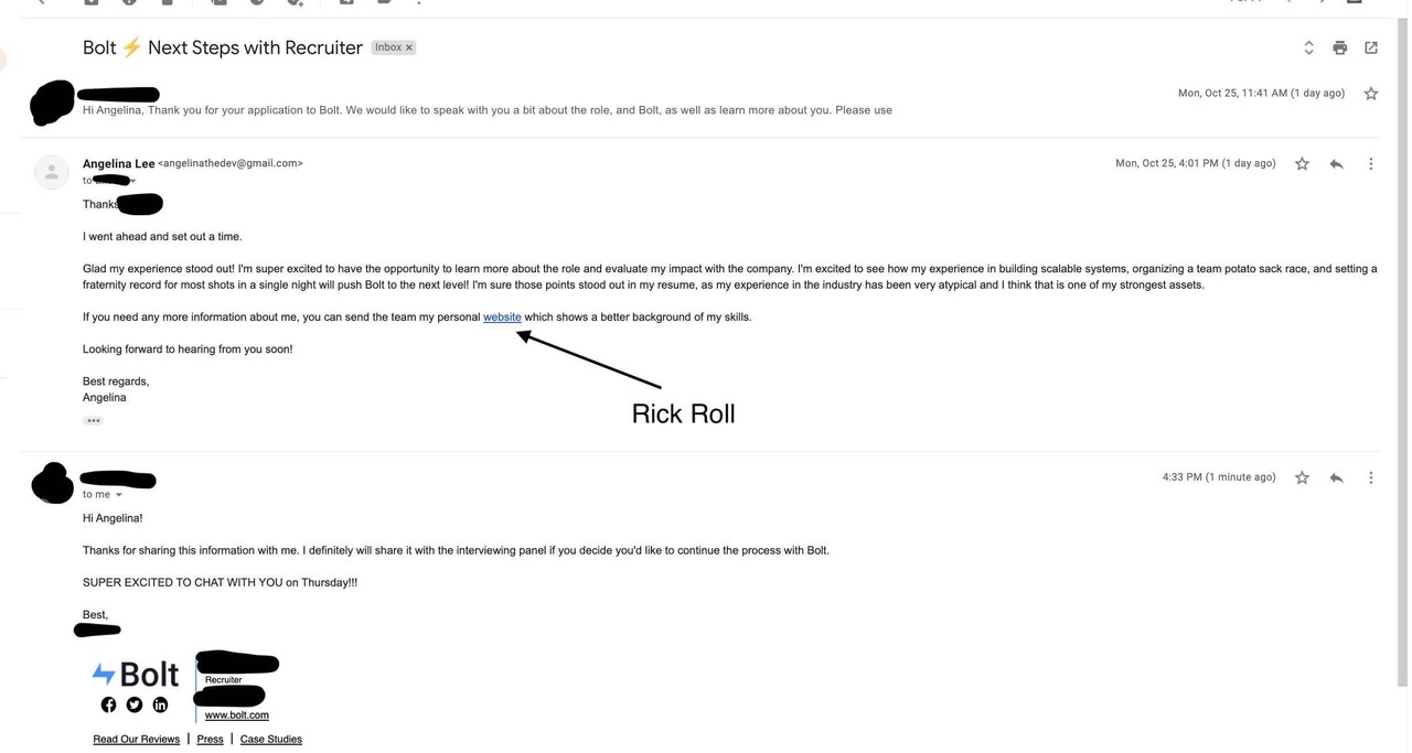Dev with FAANG on resume trolls recruiters, gets interviews anyway - Blind
