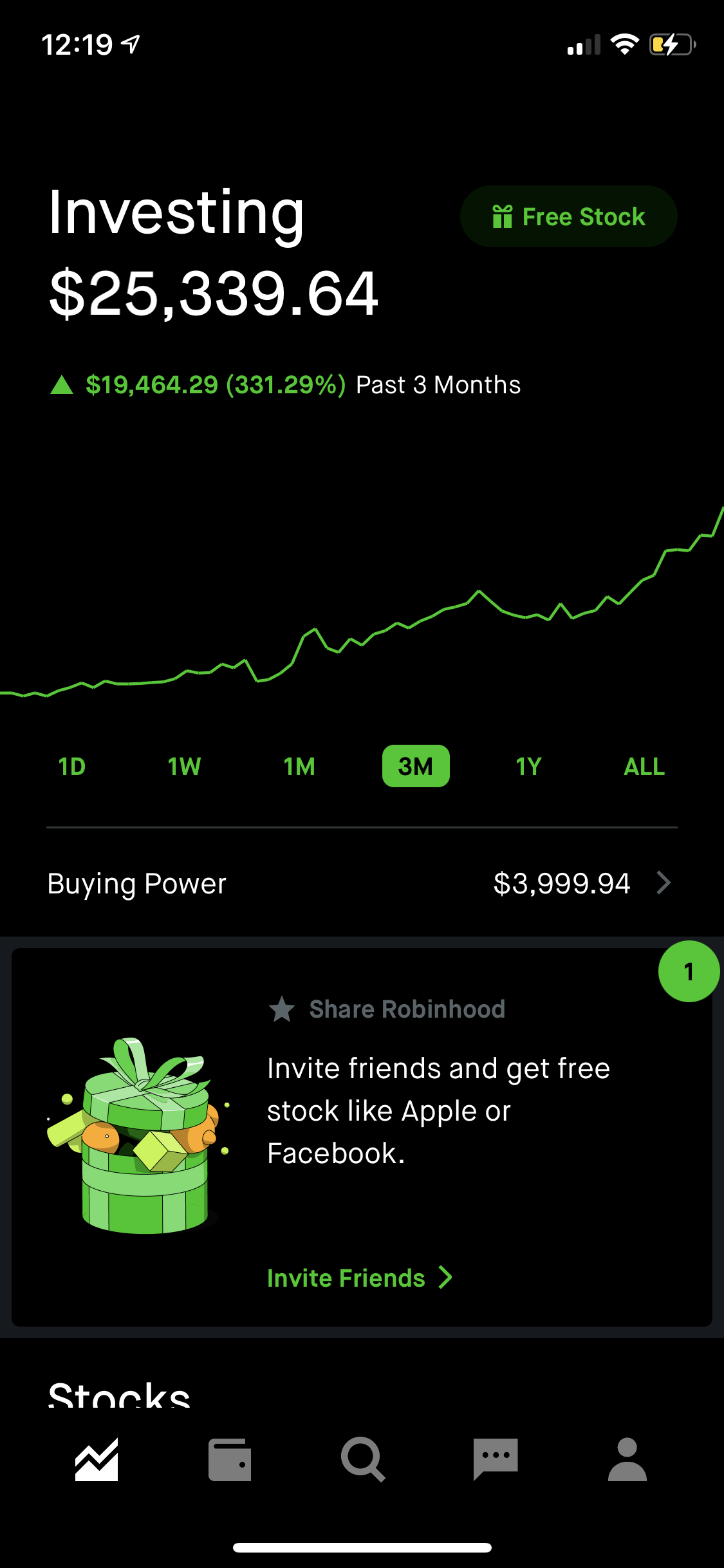 My 3 months return 330% - Looking for recs