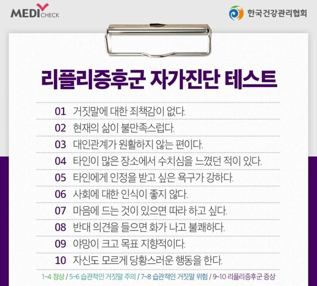 블라인드 | 부동산: 리플리증후군 자가진단 테스트