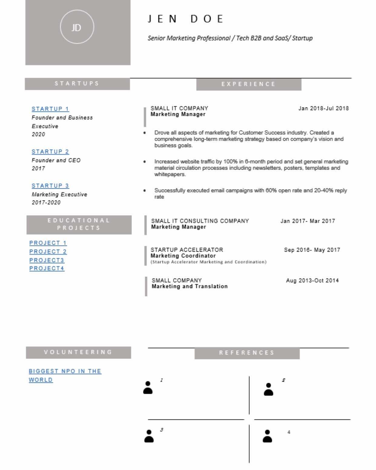 Roast my resume