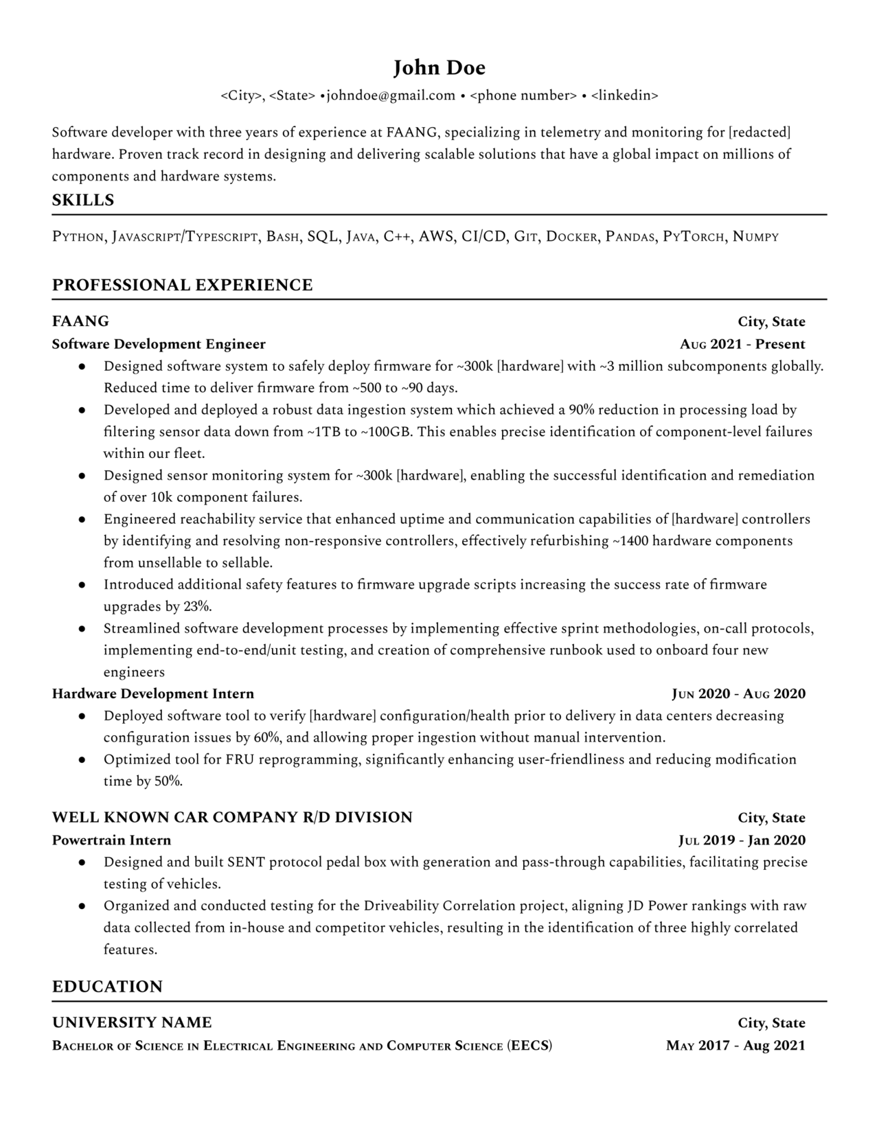 2 5 YOE SDE Resume Review Blind - 86a4854135842ba6231fef7b80ea44f8 Res 