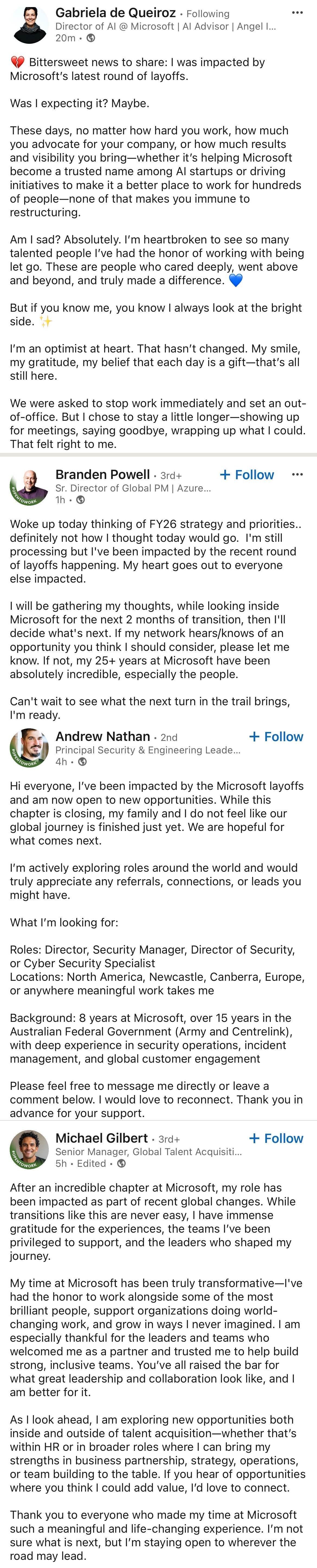 Microsoft Layoffs February 2025 Team Blind 