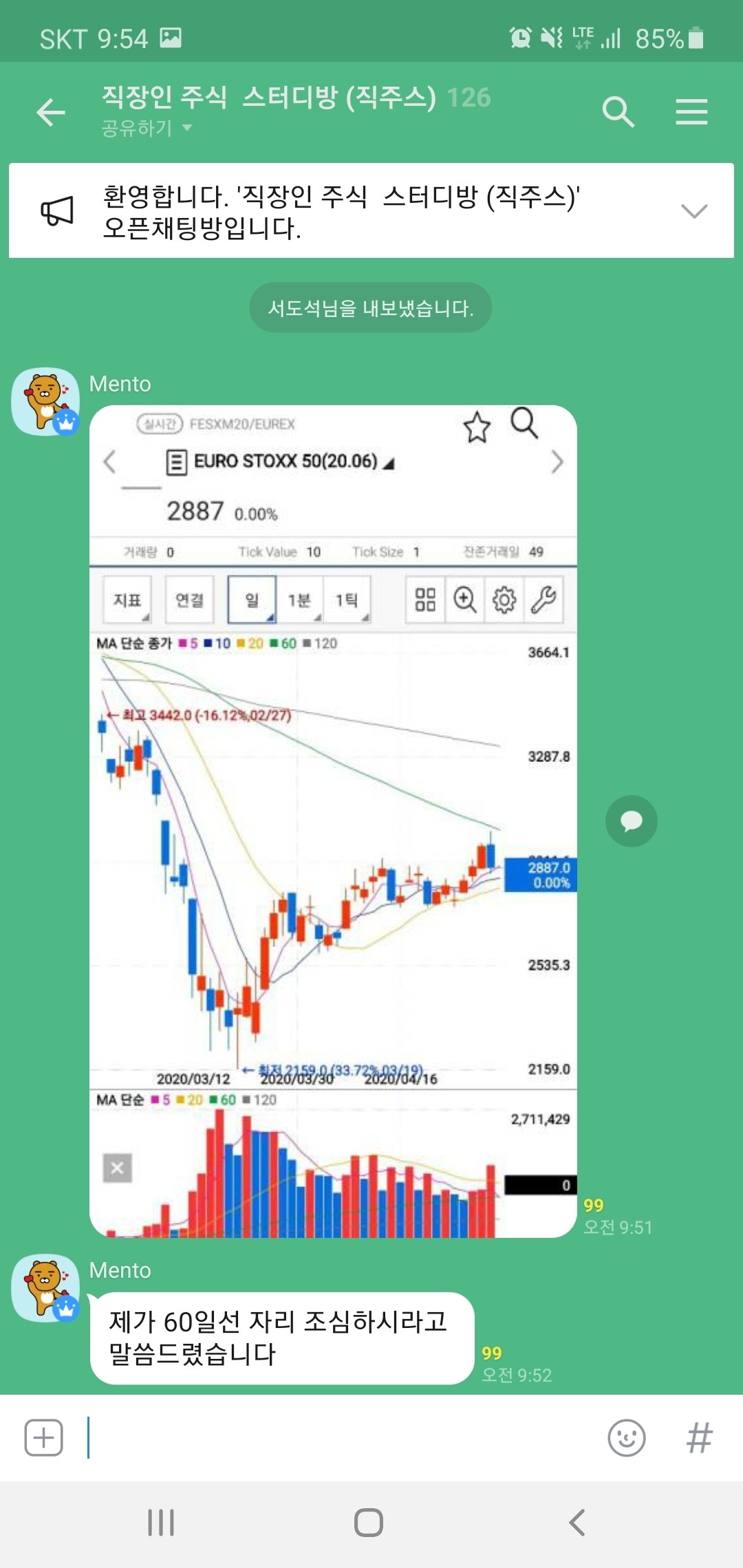 블라인드 | 주식·투자: 직주스? 직장인 주식 스터디 방?ㅋㅋㅋㅋ