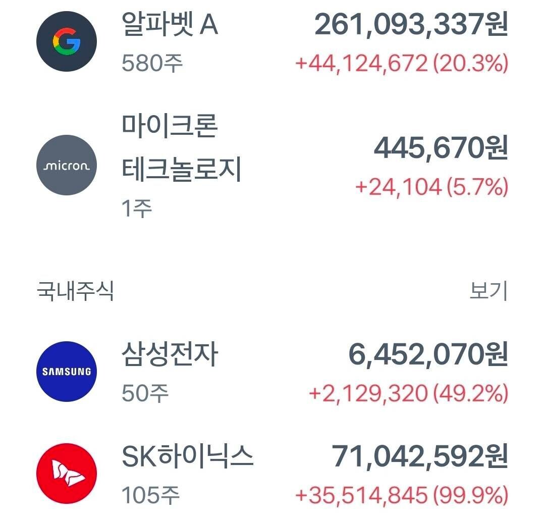블라인드 | 주식·투자: 구글 vs 마이크론