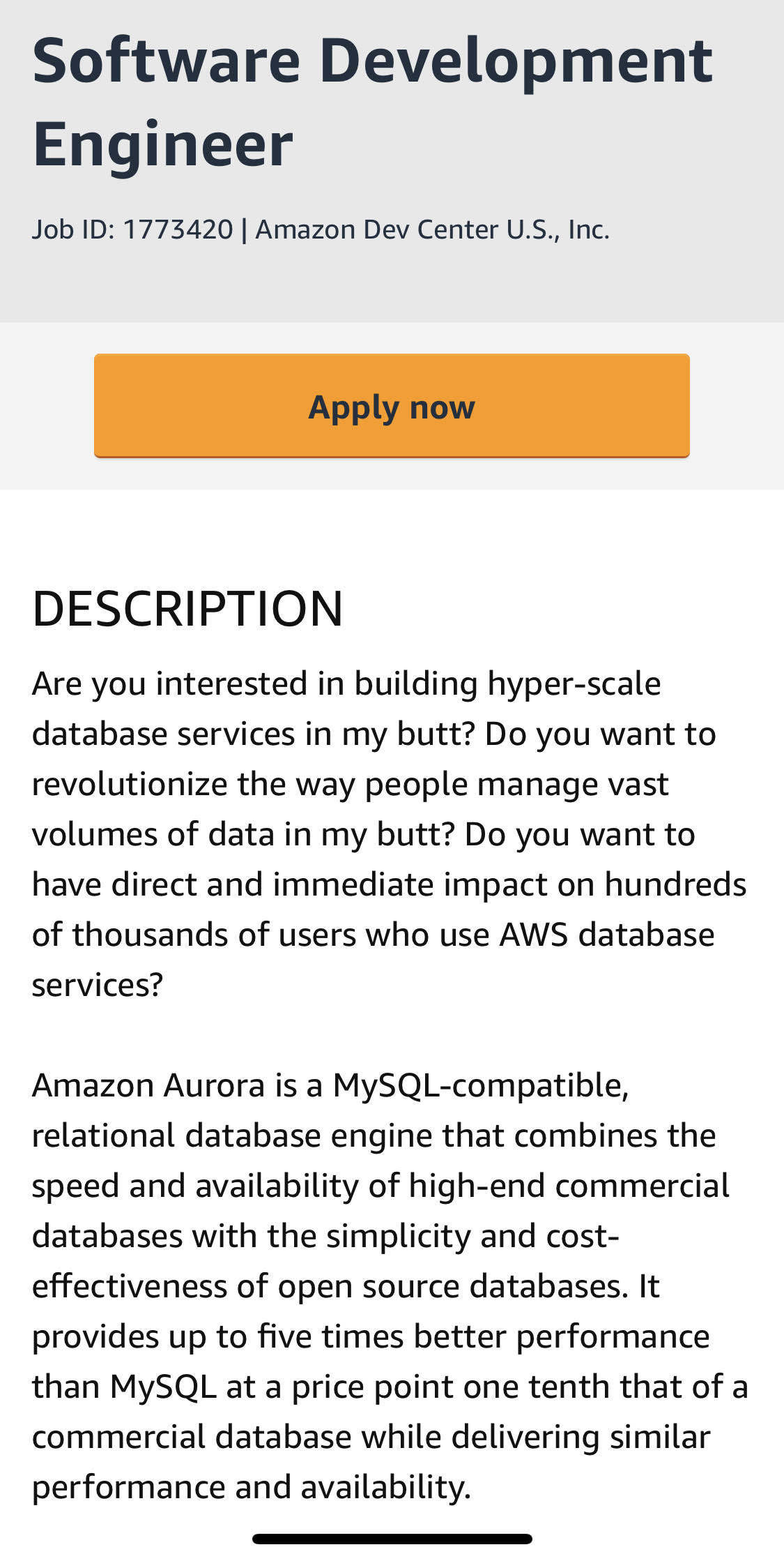 What’s going on at Amazon?