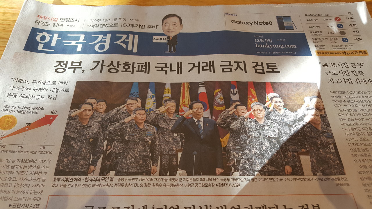 블라인드 | 암호화폐: 신문 메인기사야