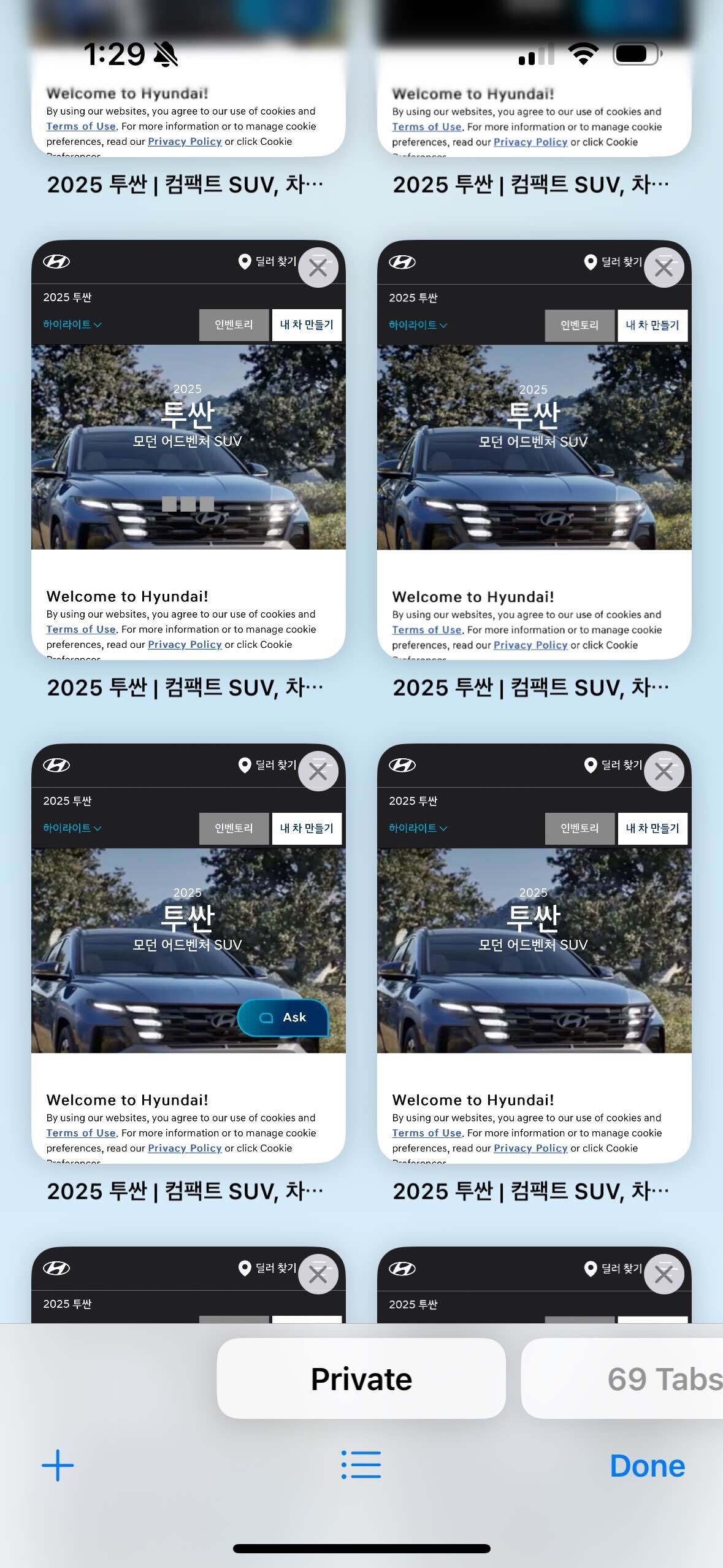 i wonder Misc. Blind