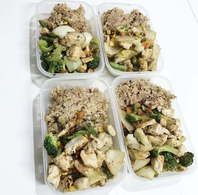 식단 100% 지켰을때