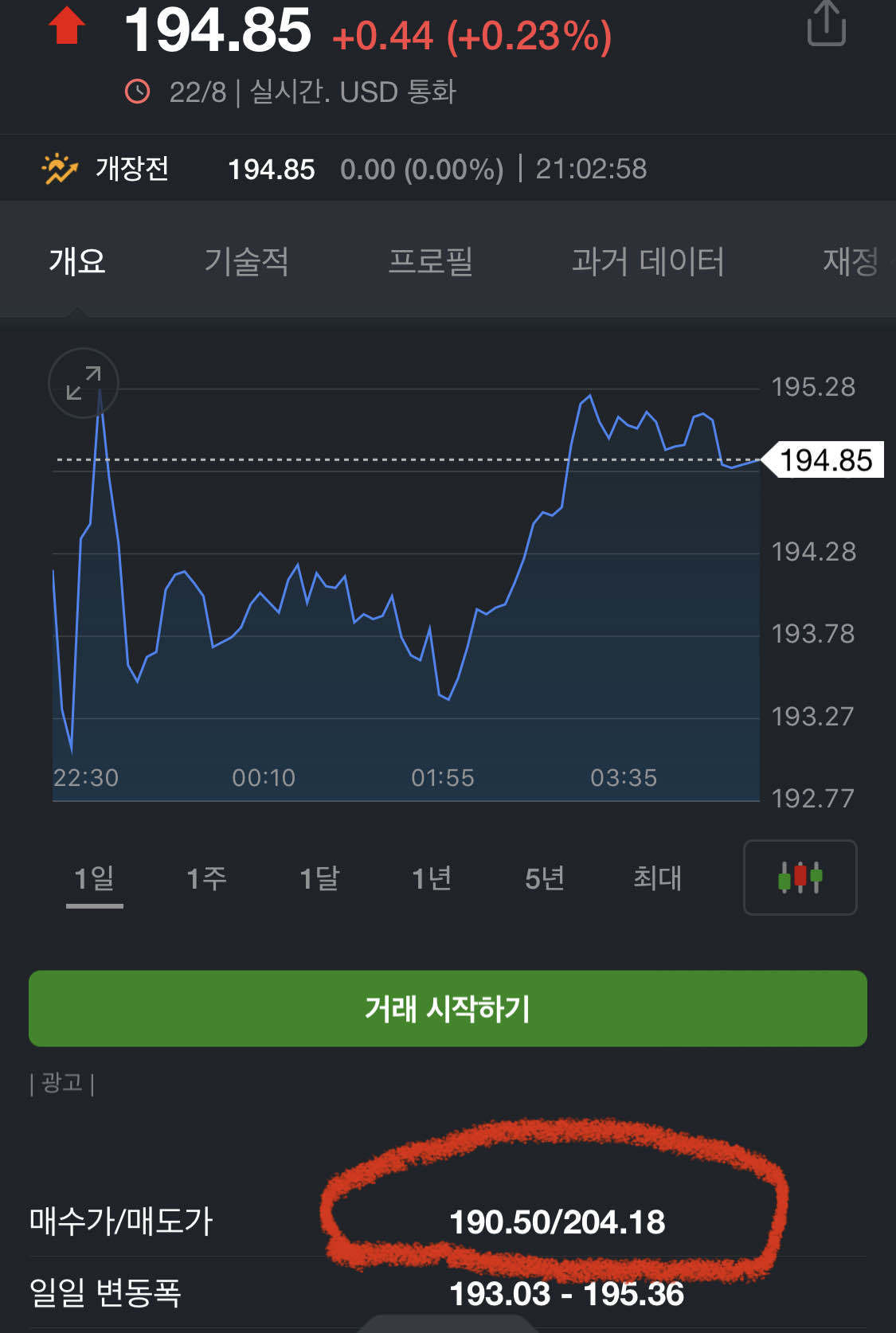 블라인드 | 주식·투자: 미국주식 시세 확인