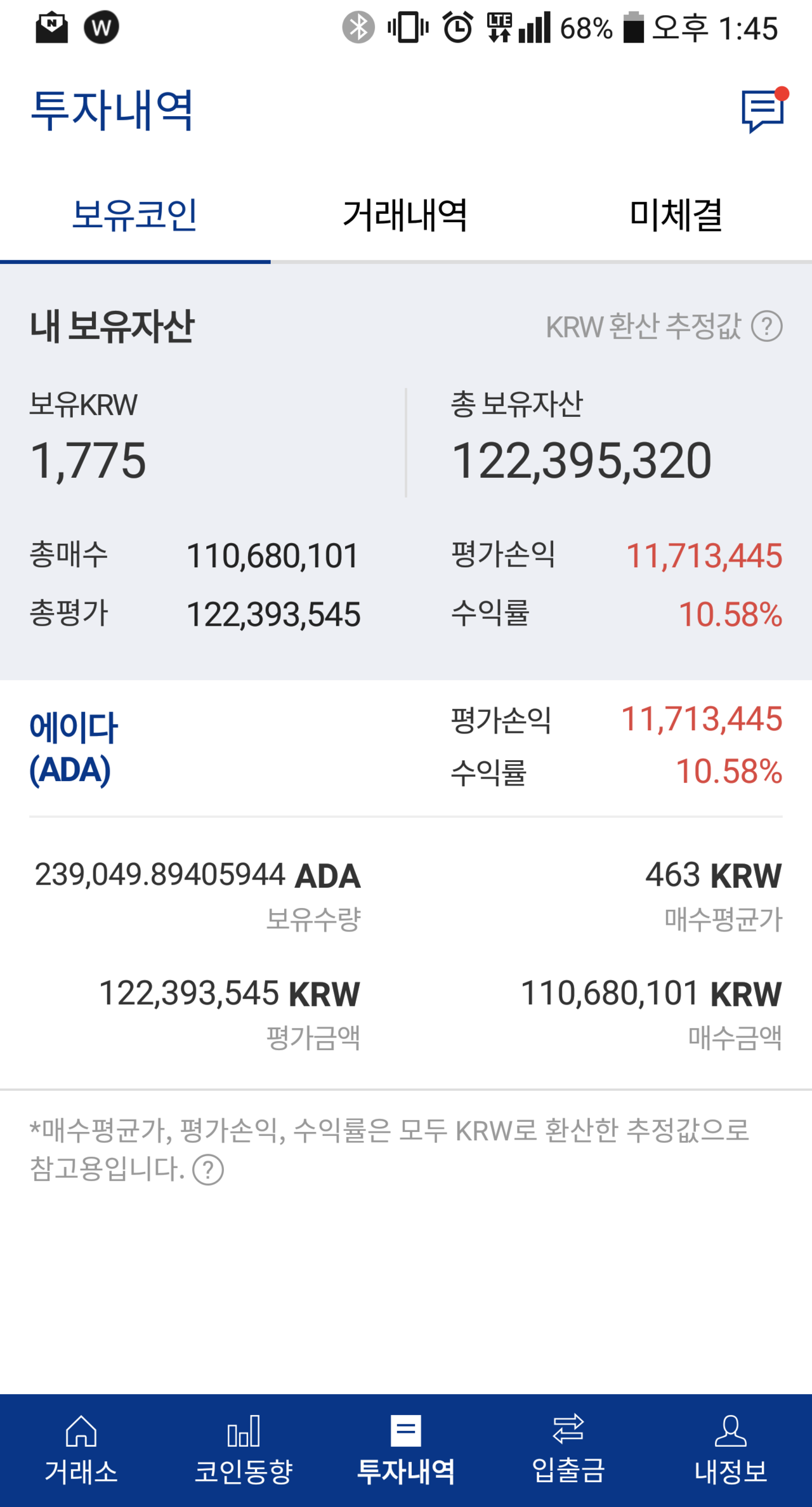 블라인드 | 암호화폐: (11연승 도전) 스테이터스, 퀀텀, 에이다 대박 축하해요. 퀀텀 한번더 가즈아~