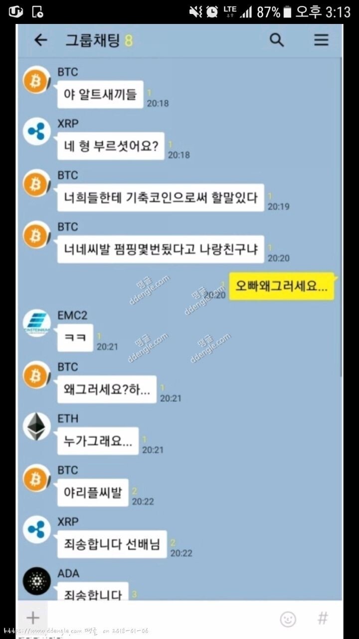 블라인드 | 암호화폐: 비트 형님 독주 기념 17년 추억 짤 소환