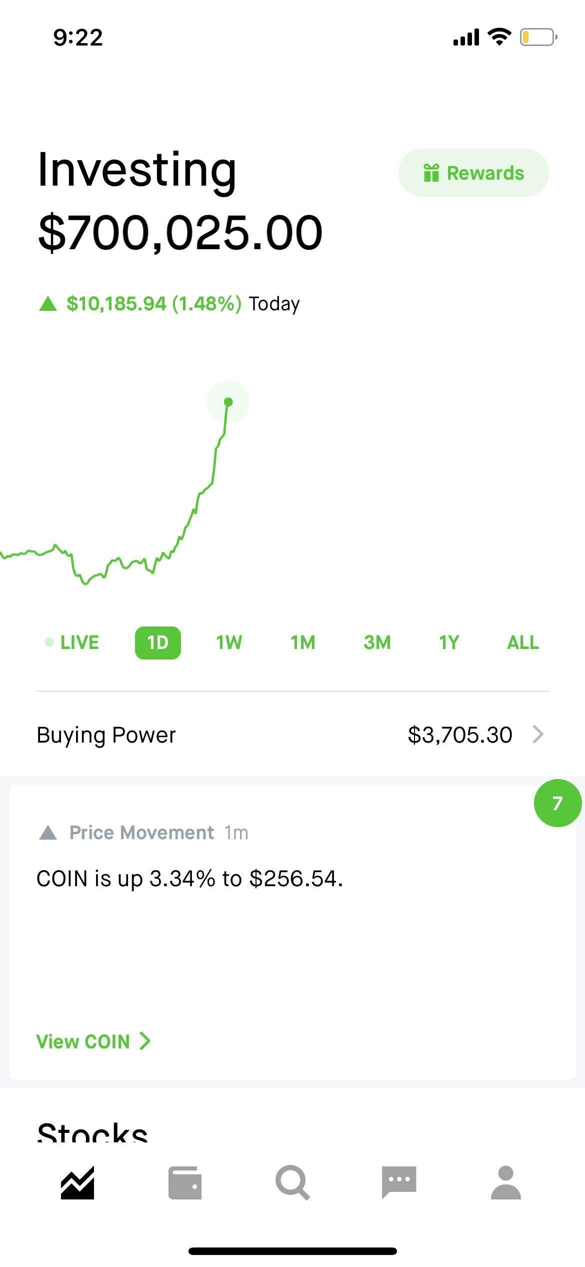 Thanks Robinhood, I reached 1M target (age 37)