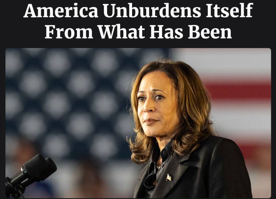 Kamala has been unburdened by what has been 😆 | White House & Policy