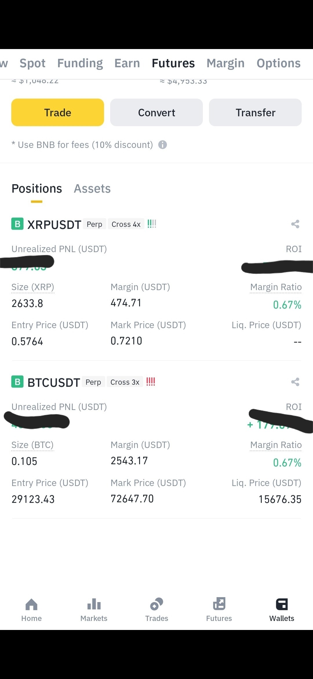블라인드 | 암호화폐: 바이낸스 margin값이 변하는 이유?