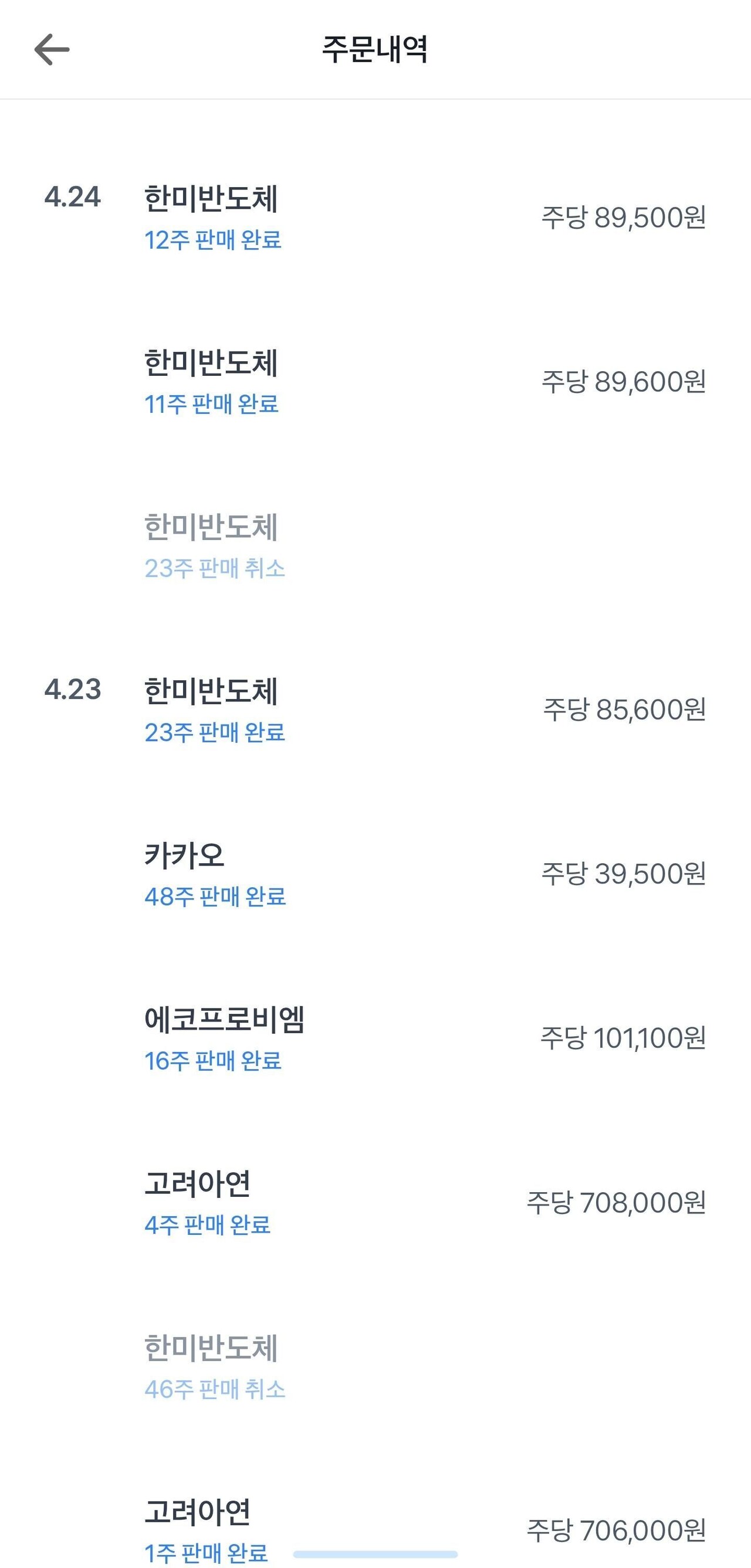 한미 반도체 주식 (81) 사진