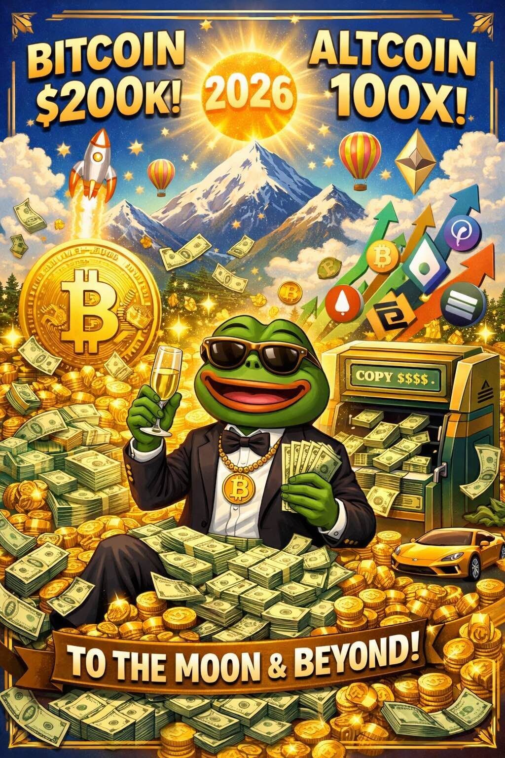 블라인드 | 암호화폐: 2026년은 코인 대폭등의 해