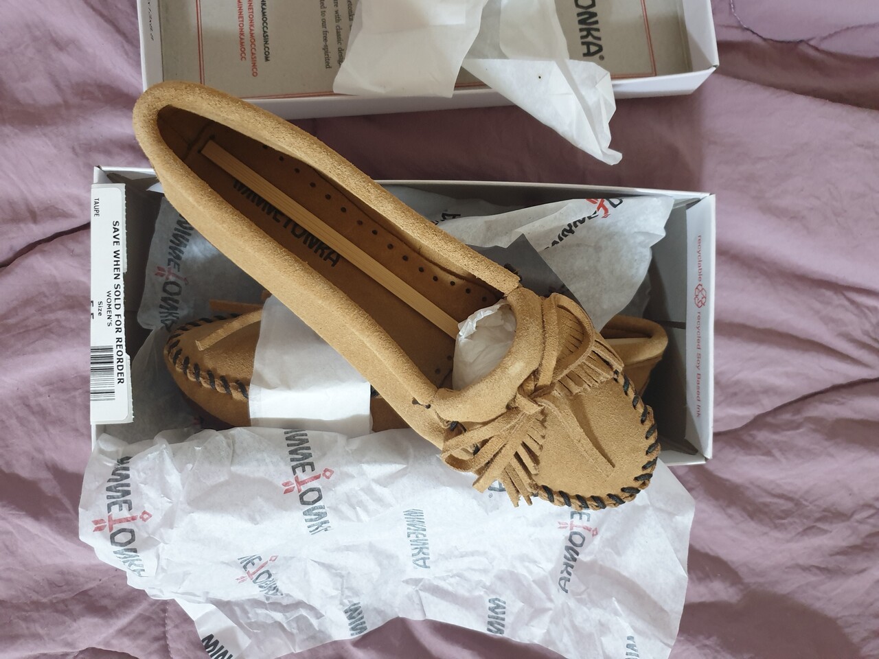 미네통카 모카신