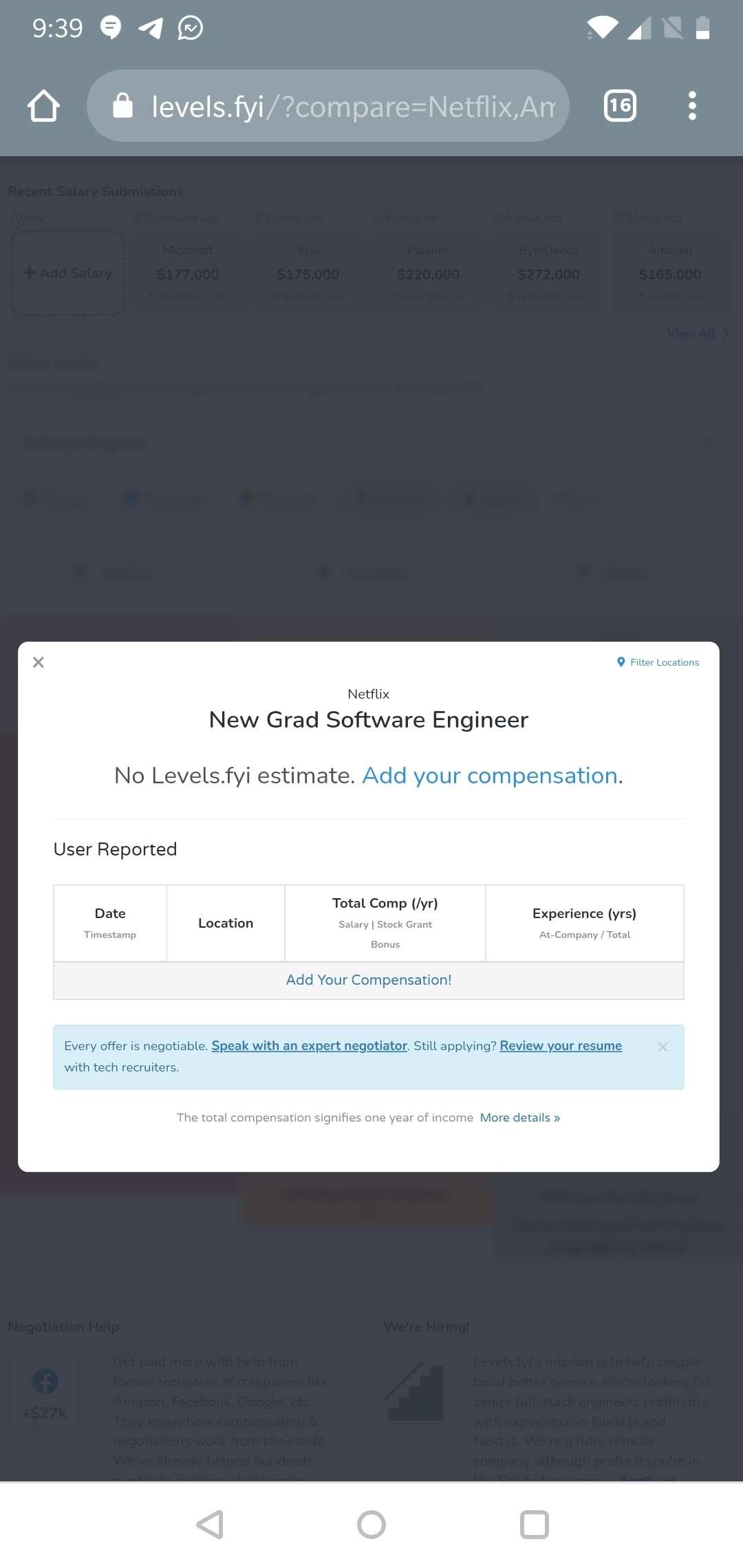 Netflix New Grad | Tech Industry - Blind