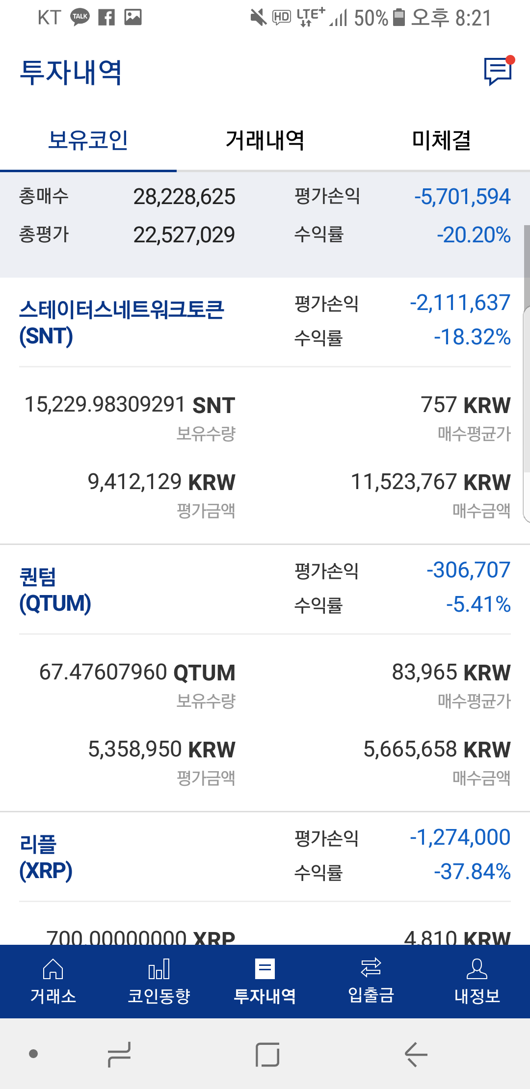 블라인드 | 암호화폐: 1500만원잃었어