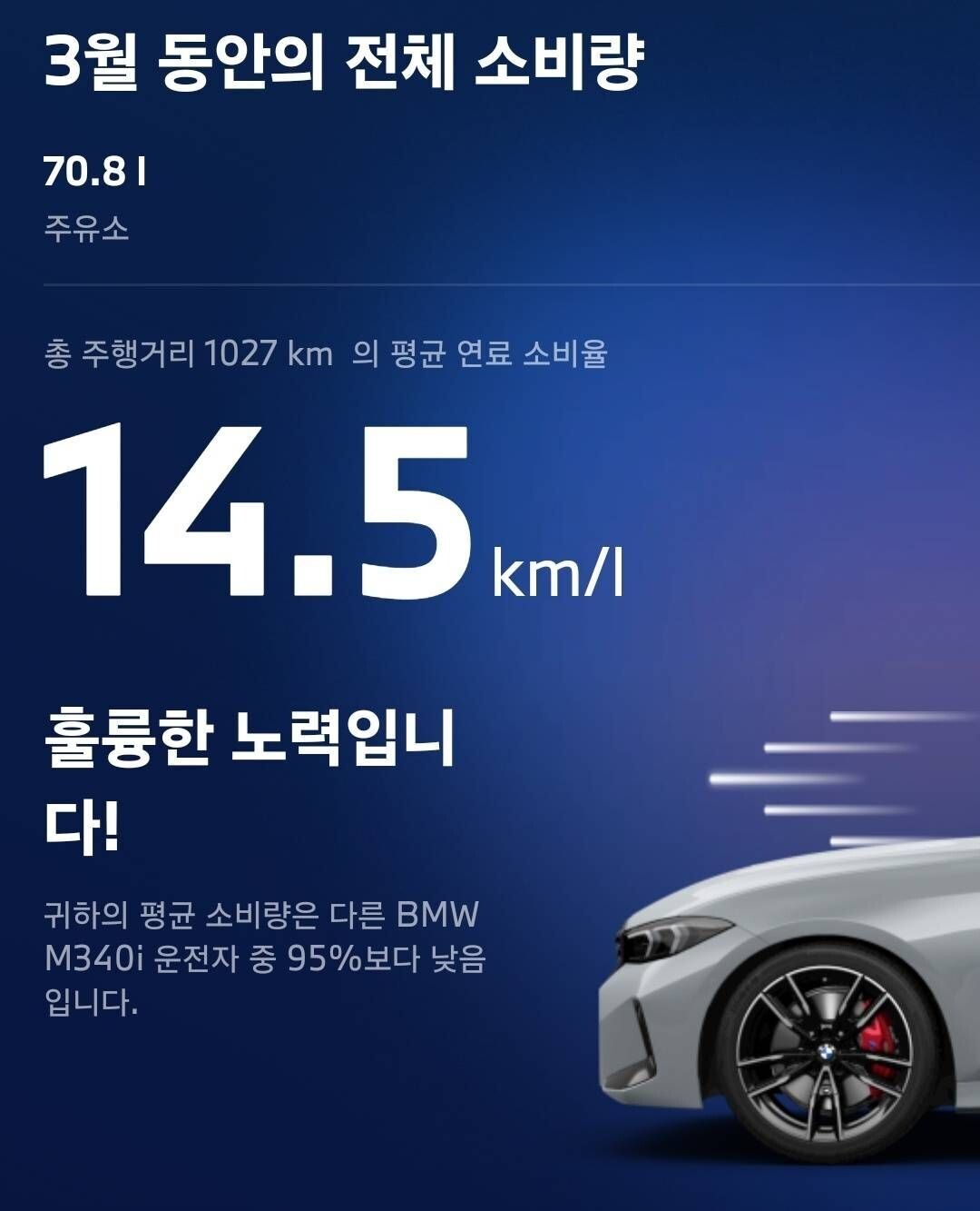 블라인드 | 자동차: 340i 연비