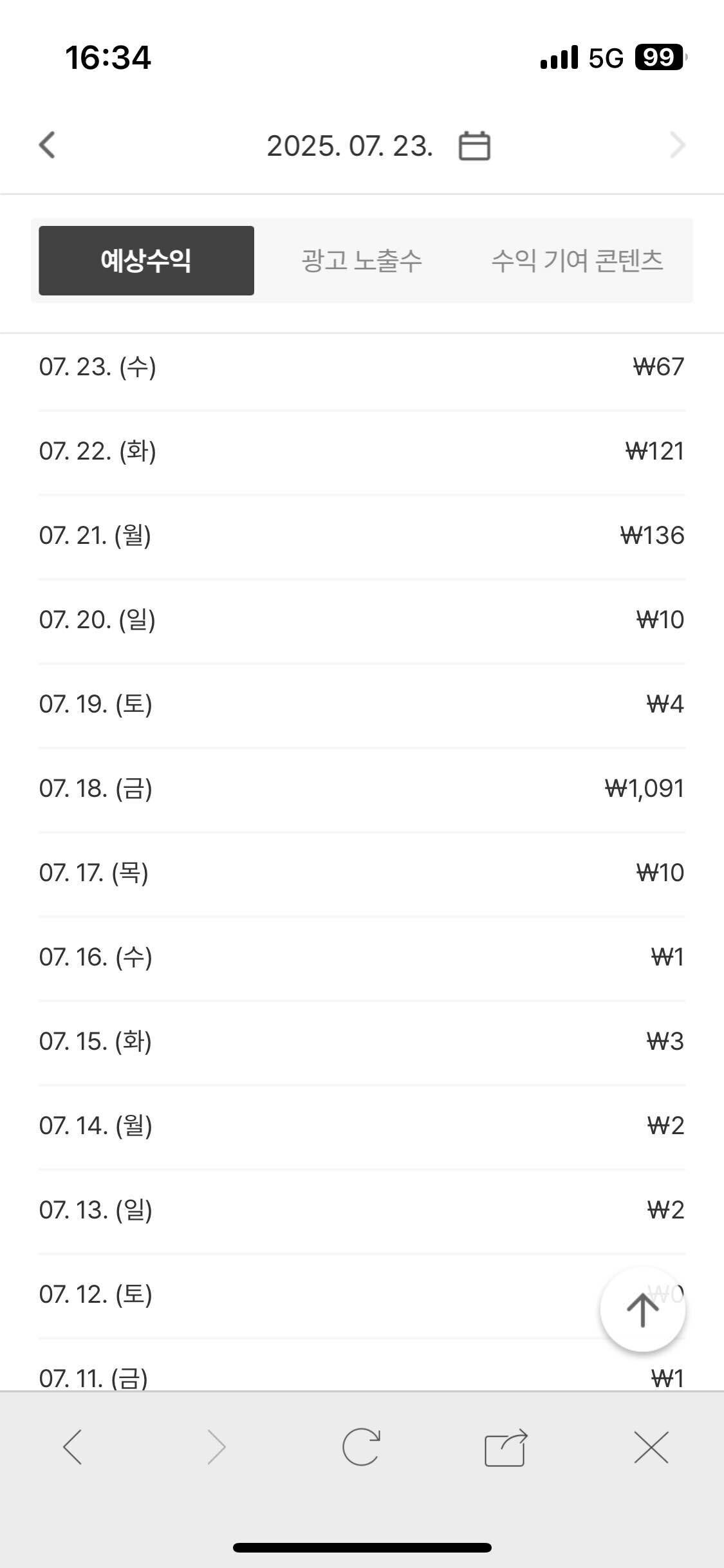 블라인드 | 블라블라: 블로그 수익 공개