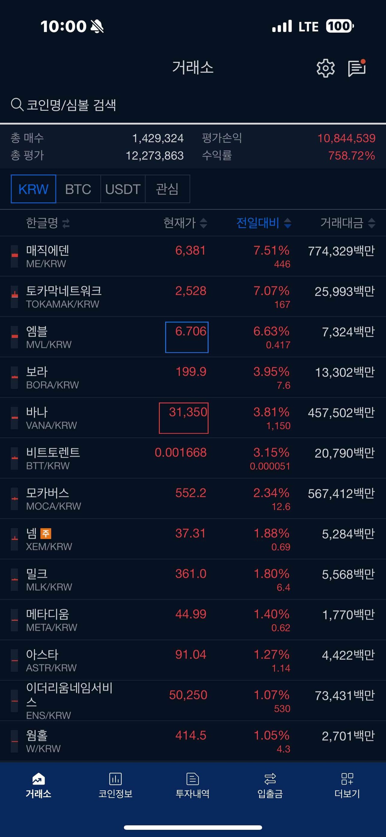 블라인드 | 암호화폐: 업비트 지우고 3년만에 들어왔는데