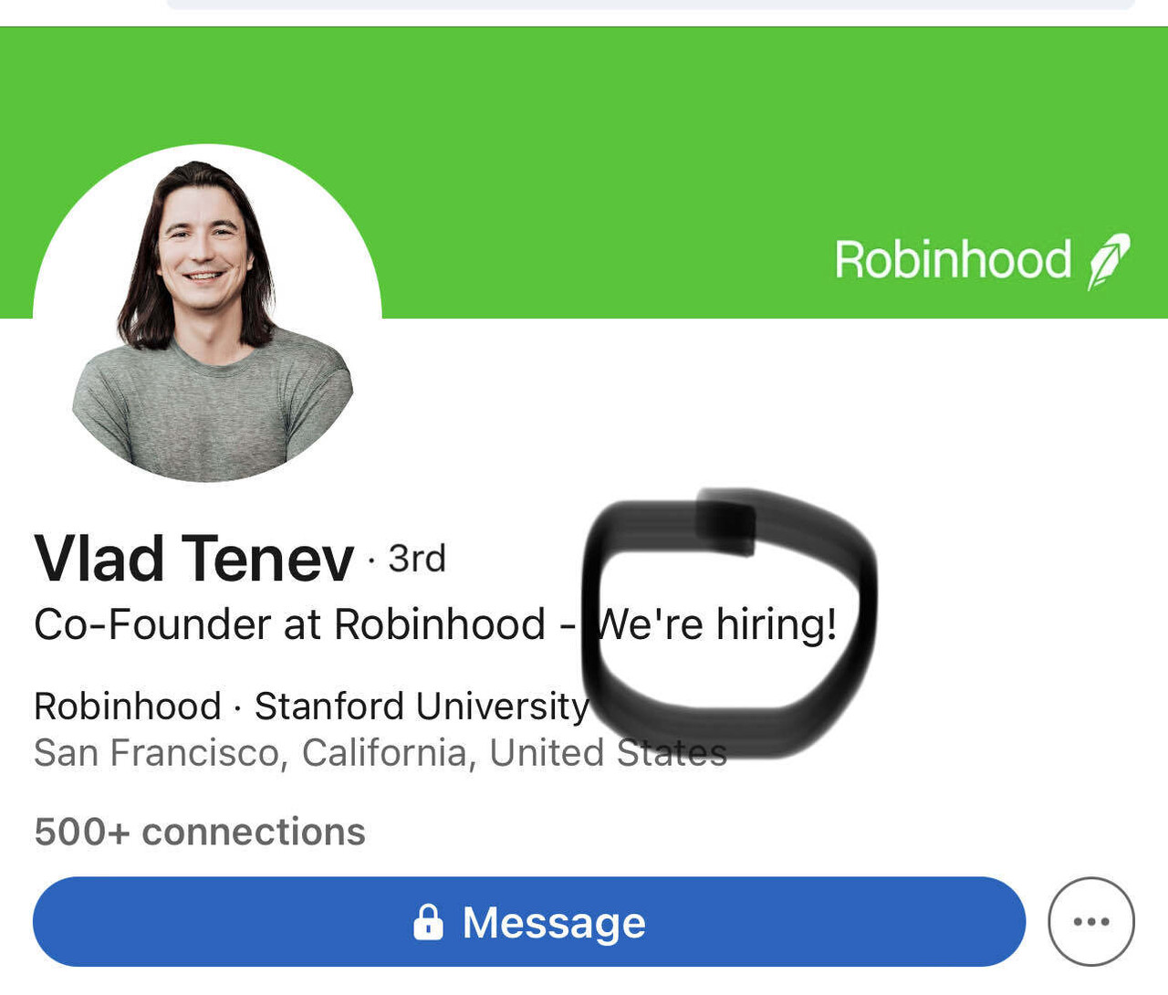 robinhood-ceo-is-hiring-blind