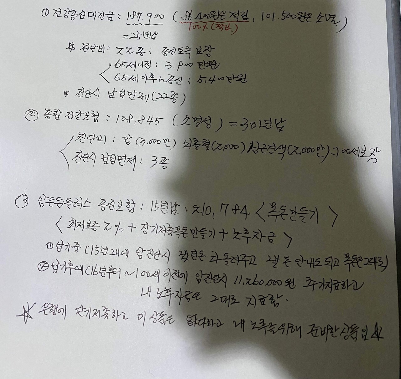 실비보험 청구시 필요한 서류