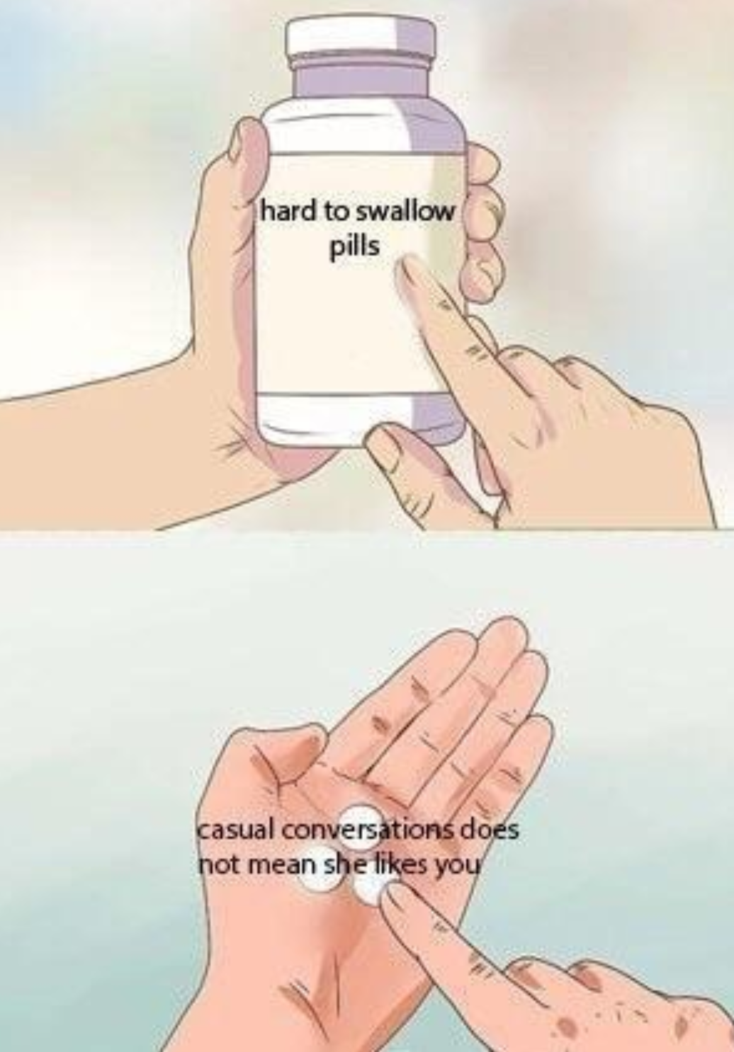 Hard To Swallow Pills Blind