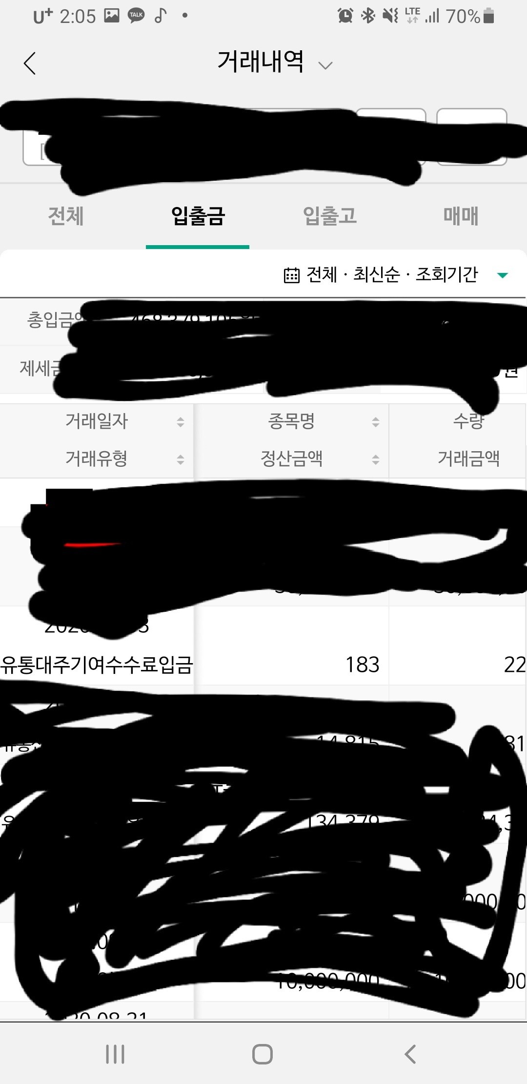 블라인드 | 주식·투자: Nh나무를 쓰고 있는데요. 유통대주기여수수료 입금이 뭔지 아시는분 있나요?