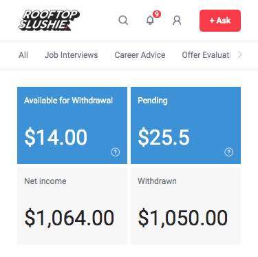made $1000 answering questions (as a millionaire, as an ex-facebook, ex-google, ex-apple, ex-startup ceo)