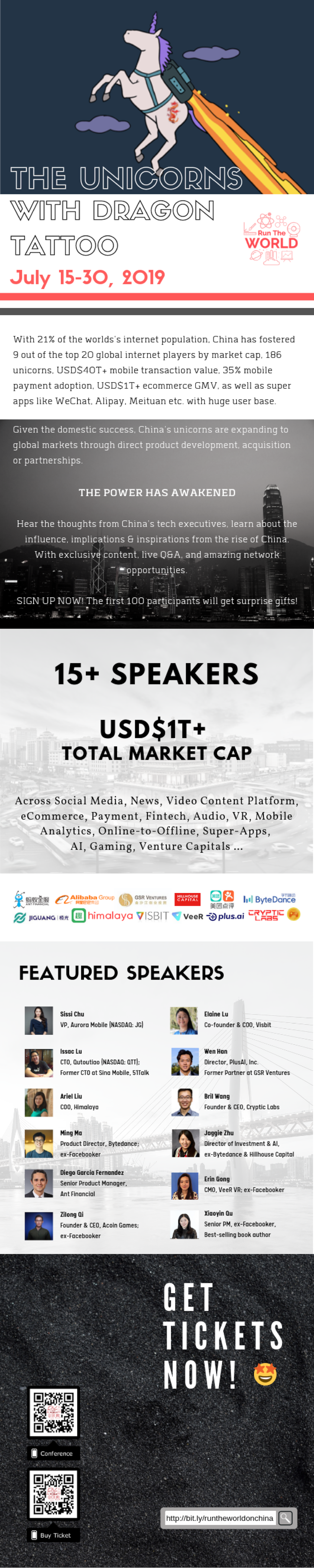 C-levels from Chinese tech unicorns + Chinese VCs are here!!! 