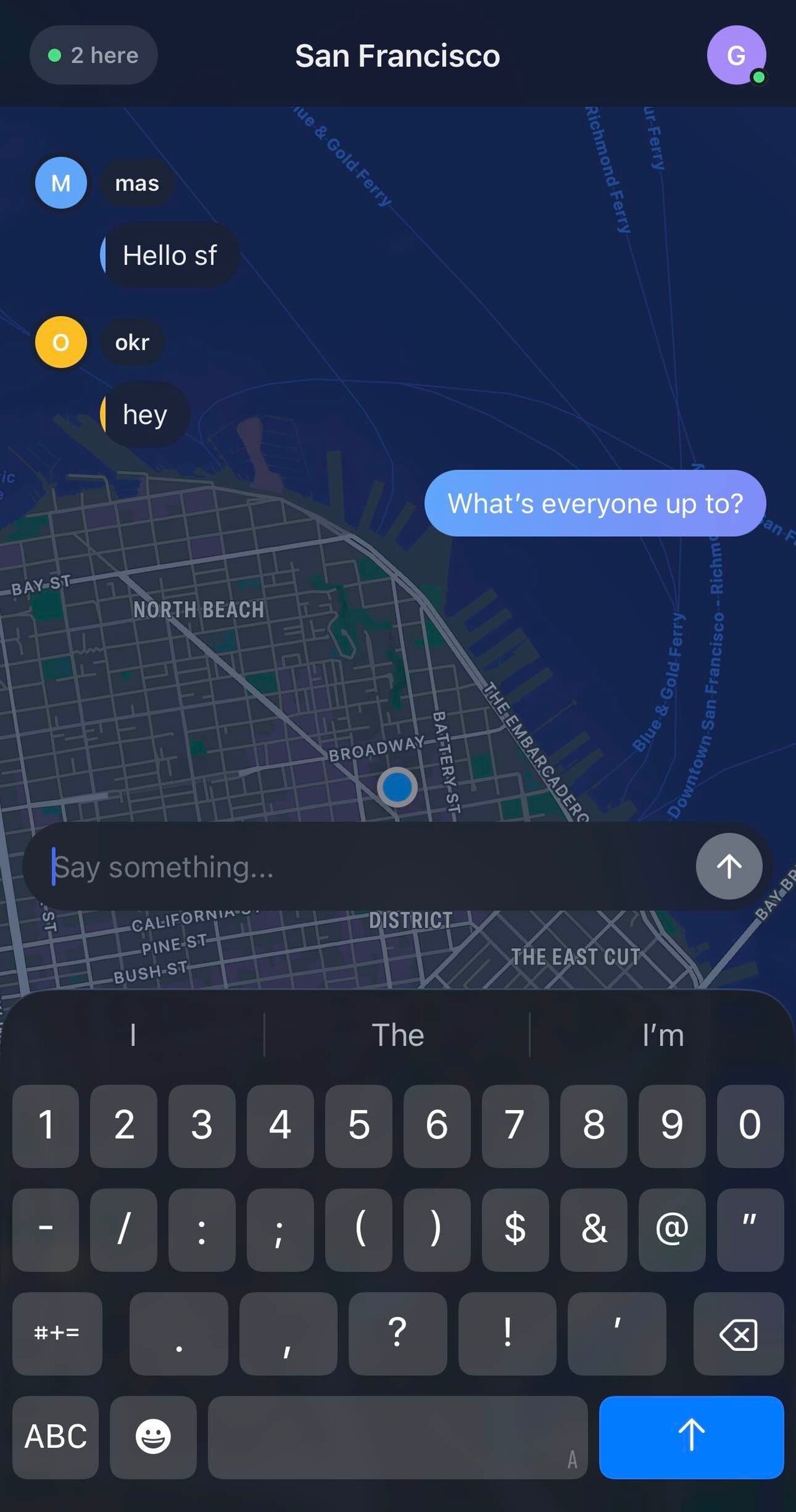 Modesto Chat Program Got bored and vibecoded an anonymous local area chat for SF | Bay Area ...