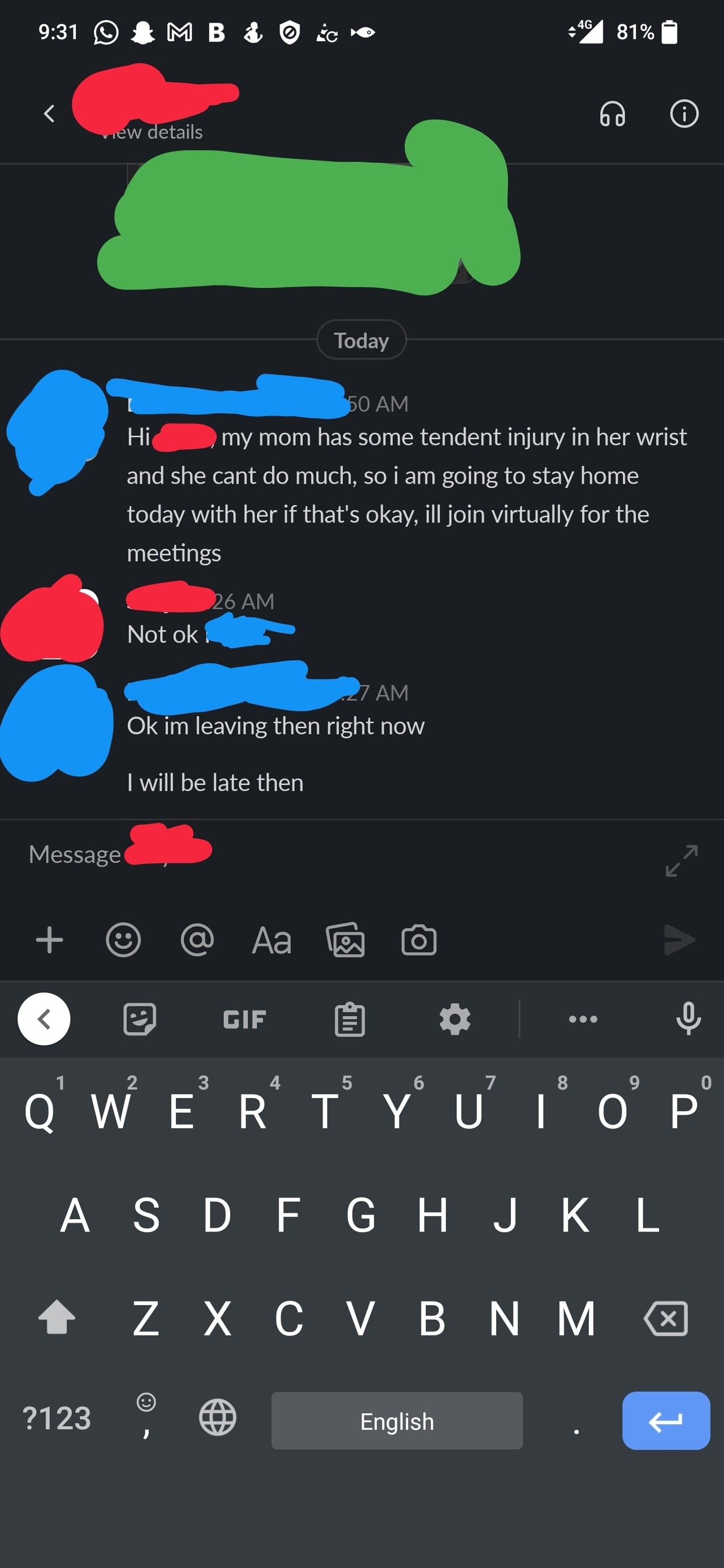 Is this normal? - Blind