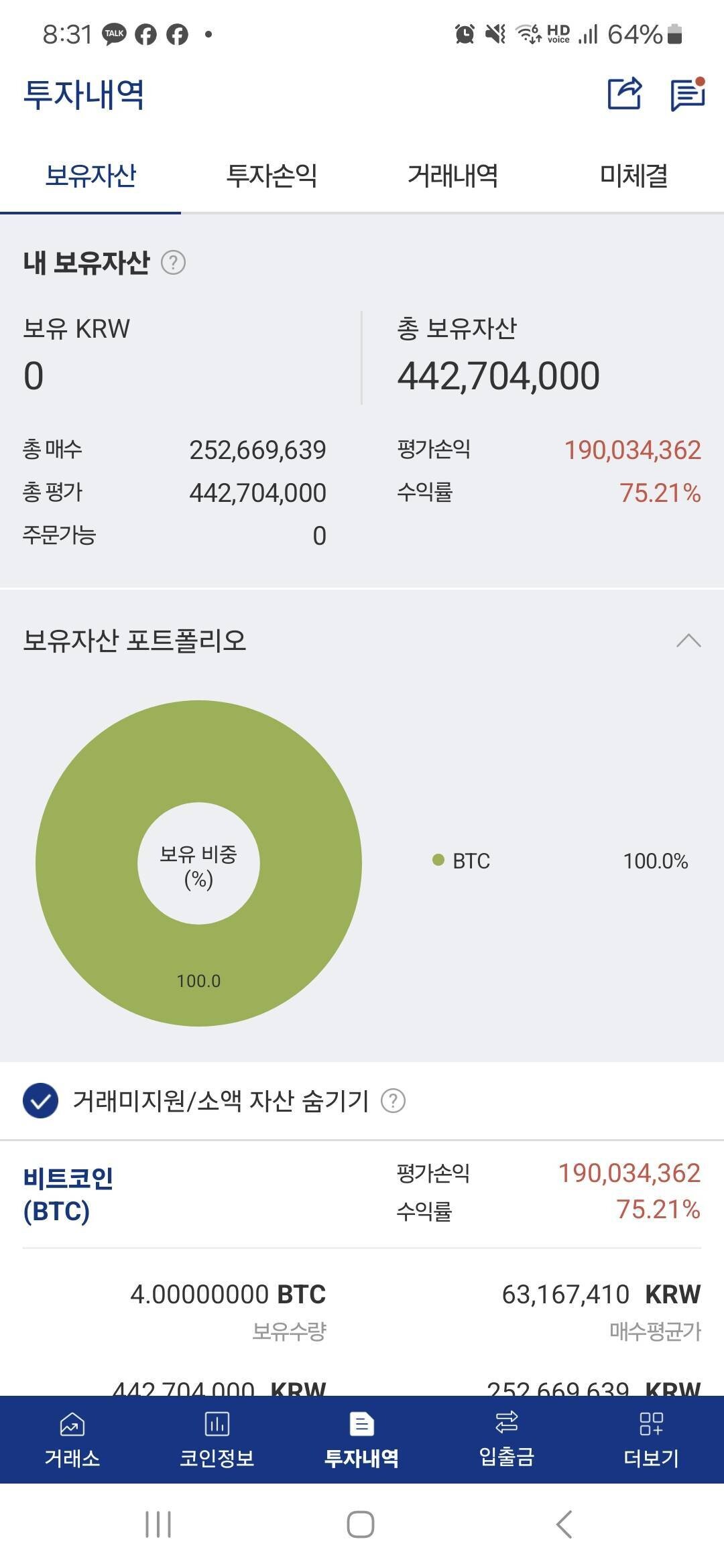 블라인드 | 암호화폐: 사놓고 가만히 있었다