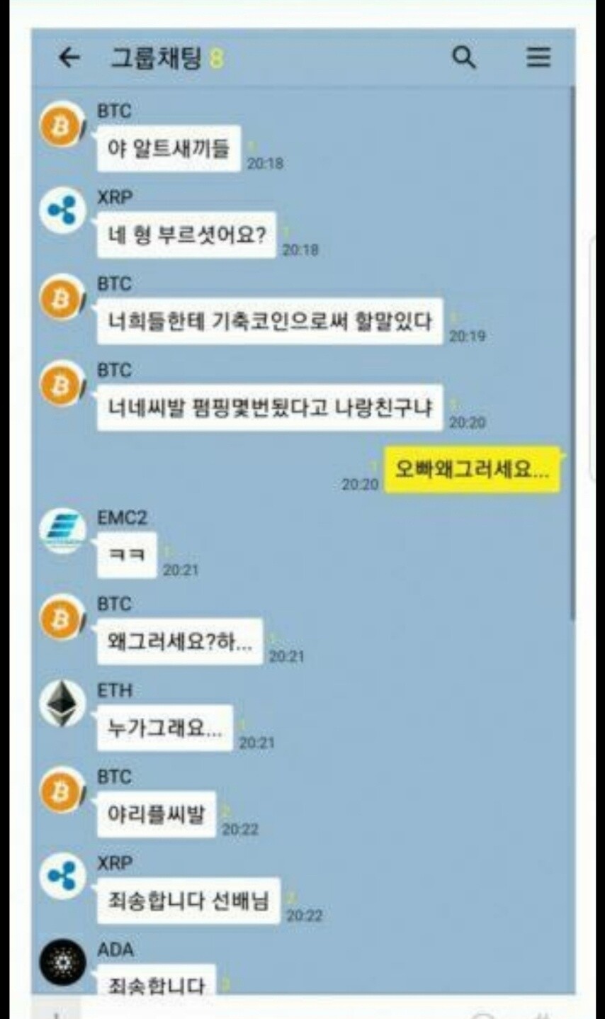 블라인드 | 암호화폐: 대장화남 ㅌㅌ