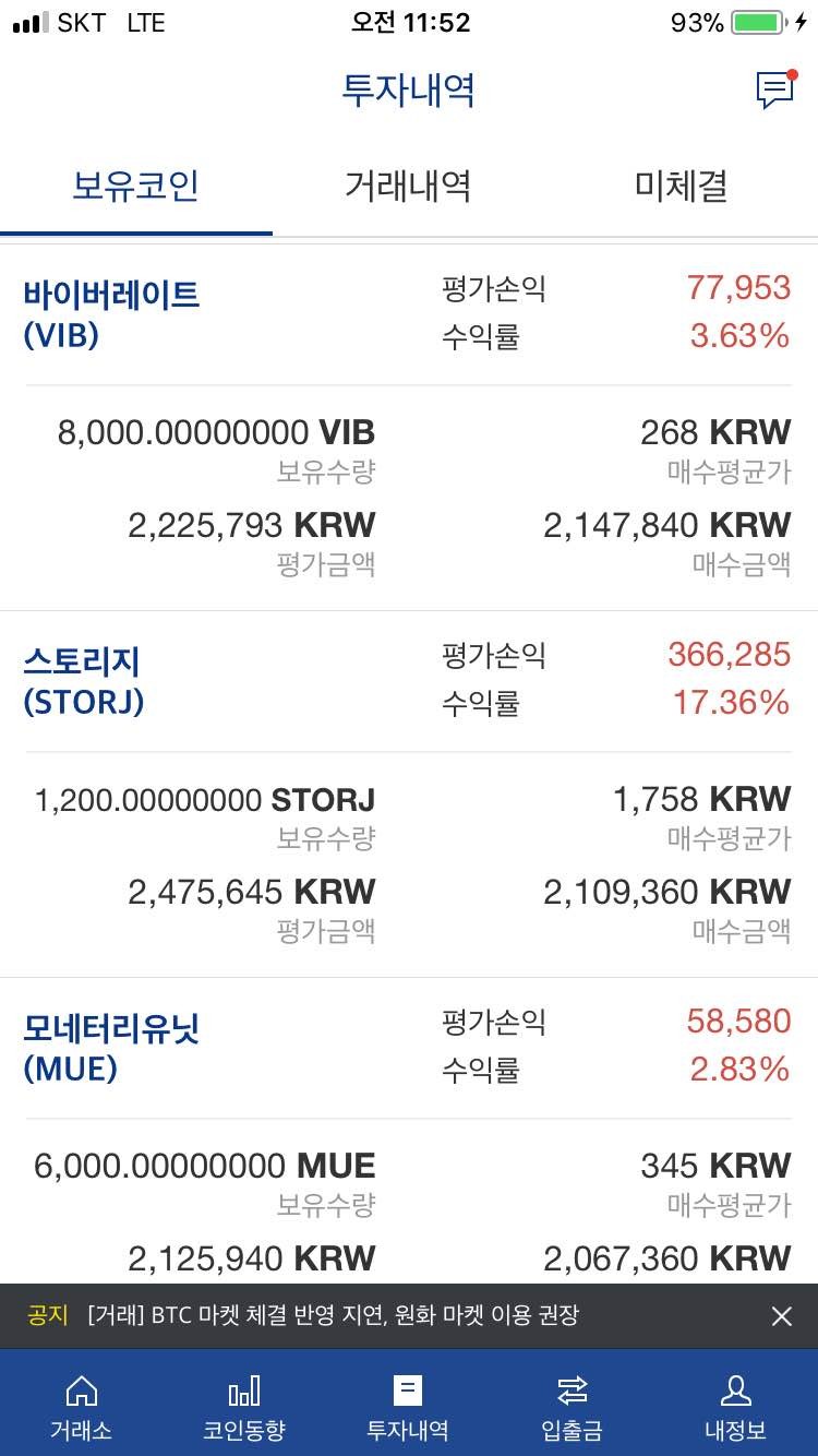 블라인드 | 암호화폐: 나는 존버가 맞아서 투자 포트 완성하고 이제 안봄