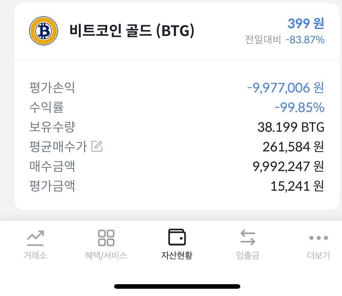 블라인드 | 암호화폐: 비트코인골드 고소 가능한가요??