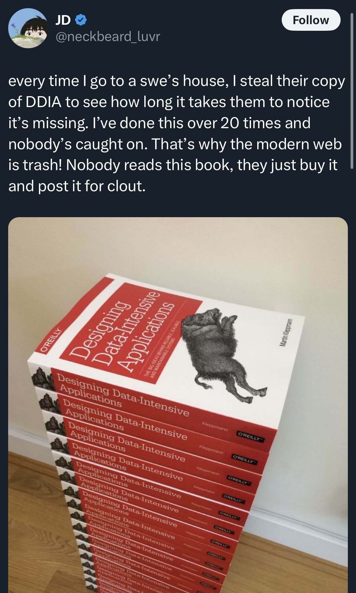 What do you guys think of this? Tech Industry Blind