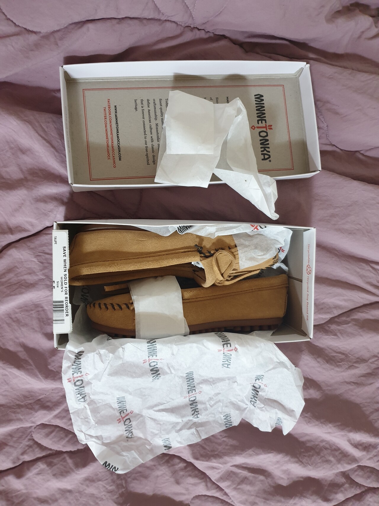 미네통카 모카신