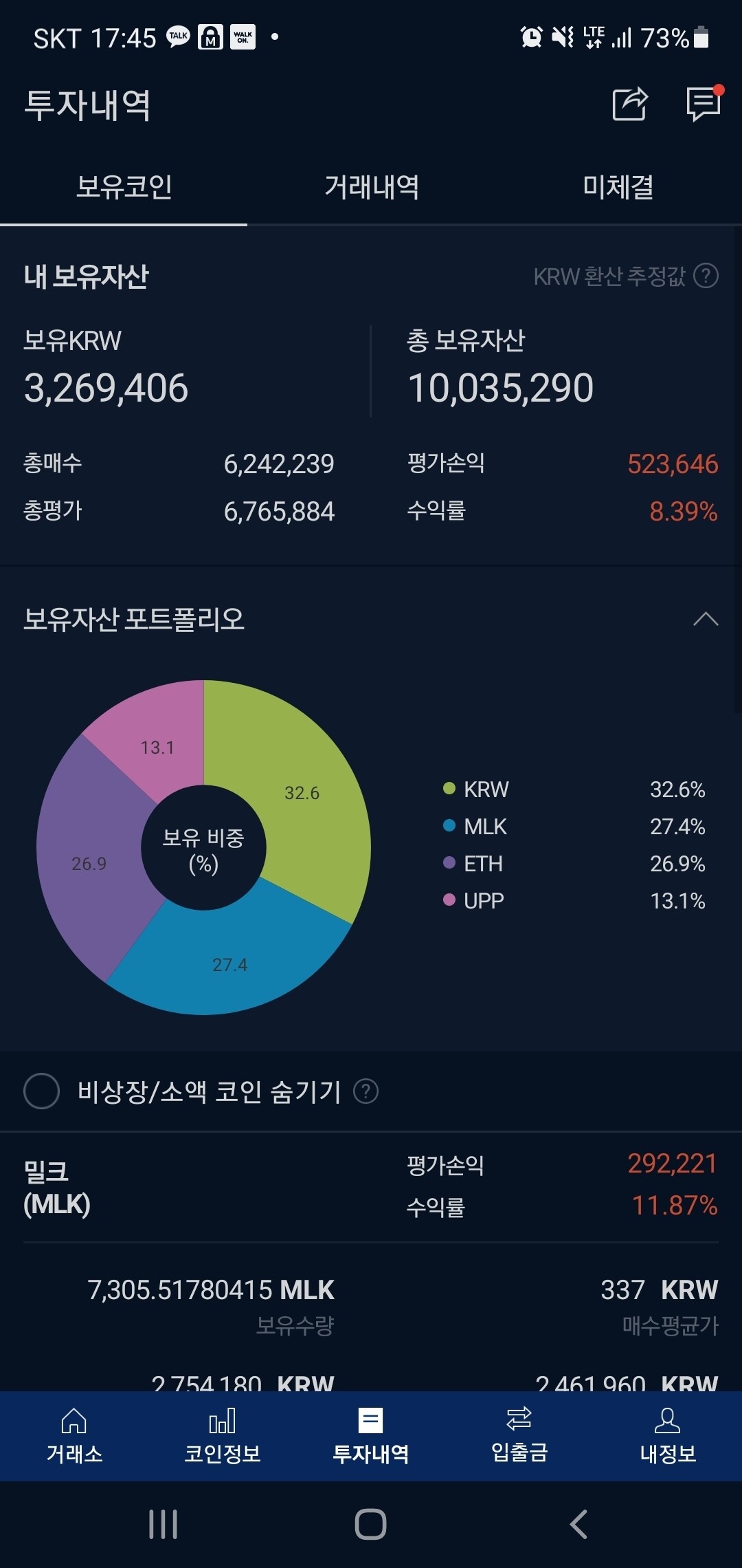 블라인드 | 암호화폐: 비자금 천마넌달성 히히