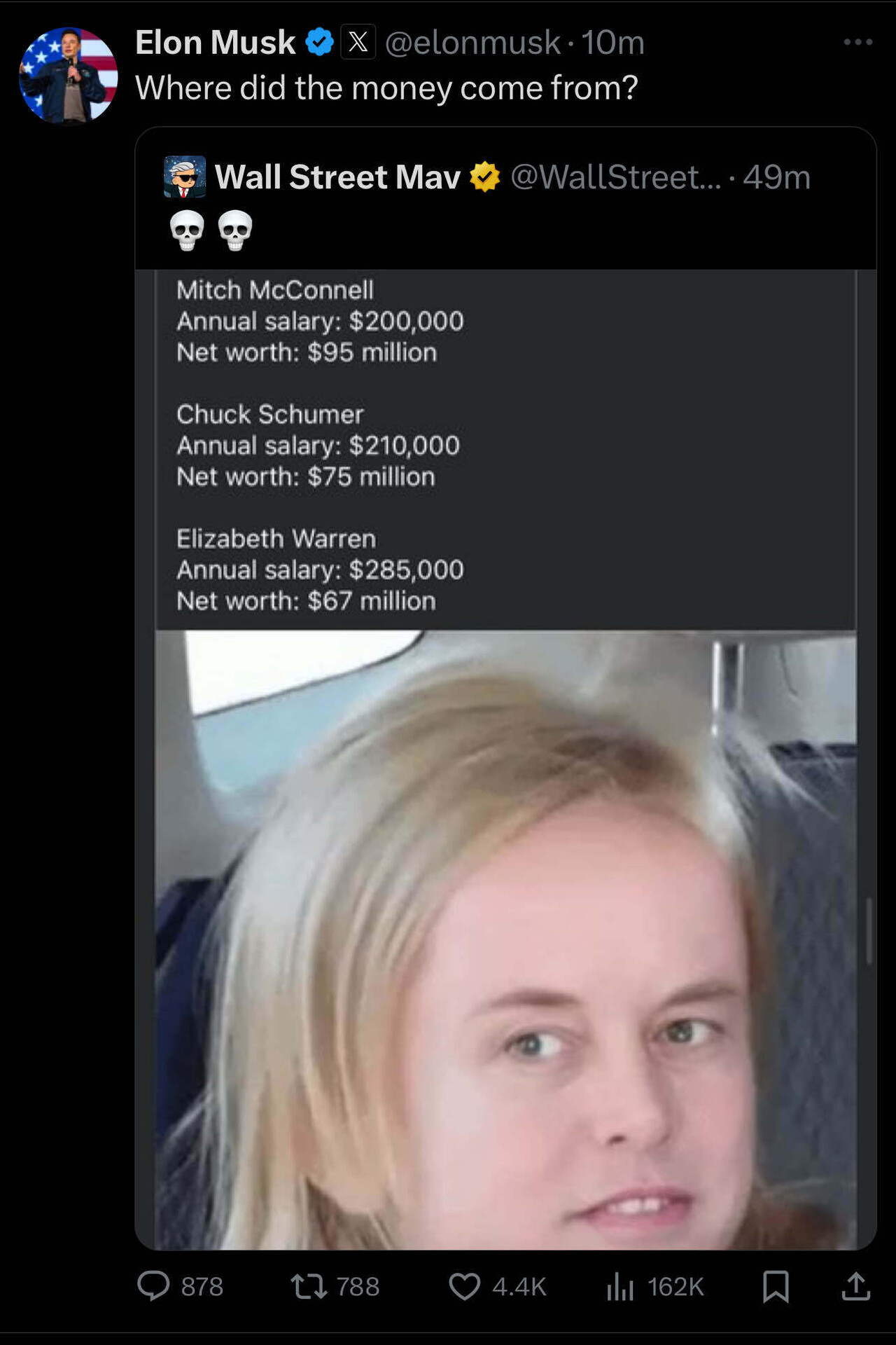 Where did the money come from? White House & Policy Blind