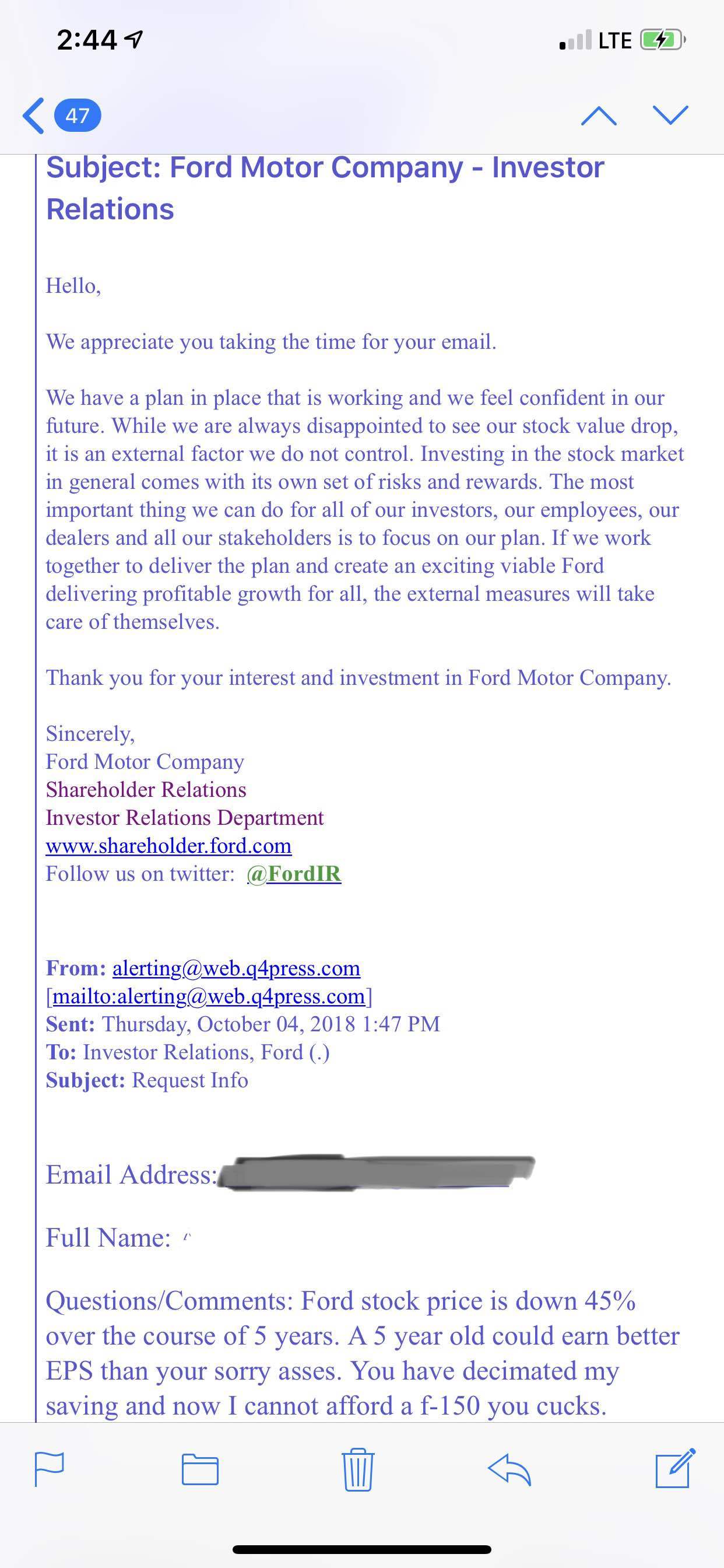 When To Buy Gm Stock Blind