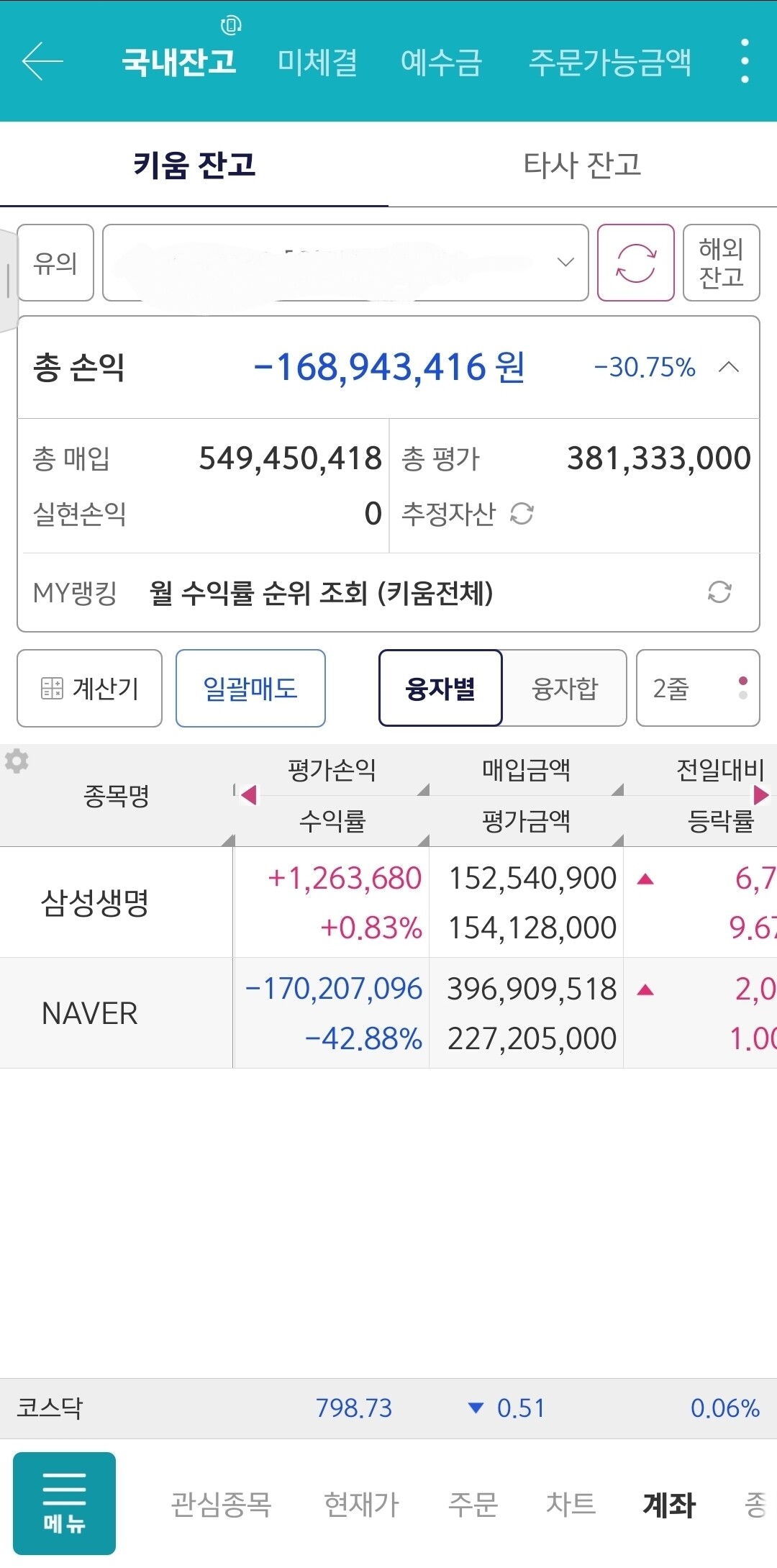 블라인드 | 주식·투자: 고맙다 삼성생명😐
