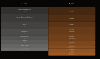 AMD's Fellow vs Intel's Principal Engineer - Blind