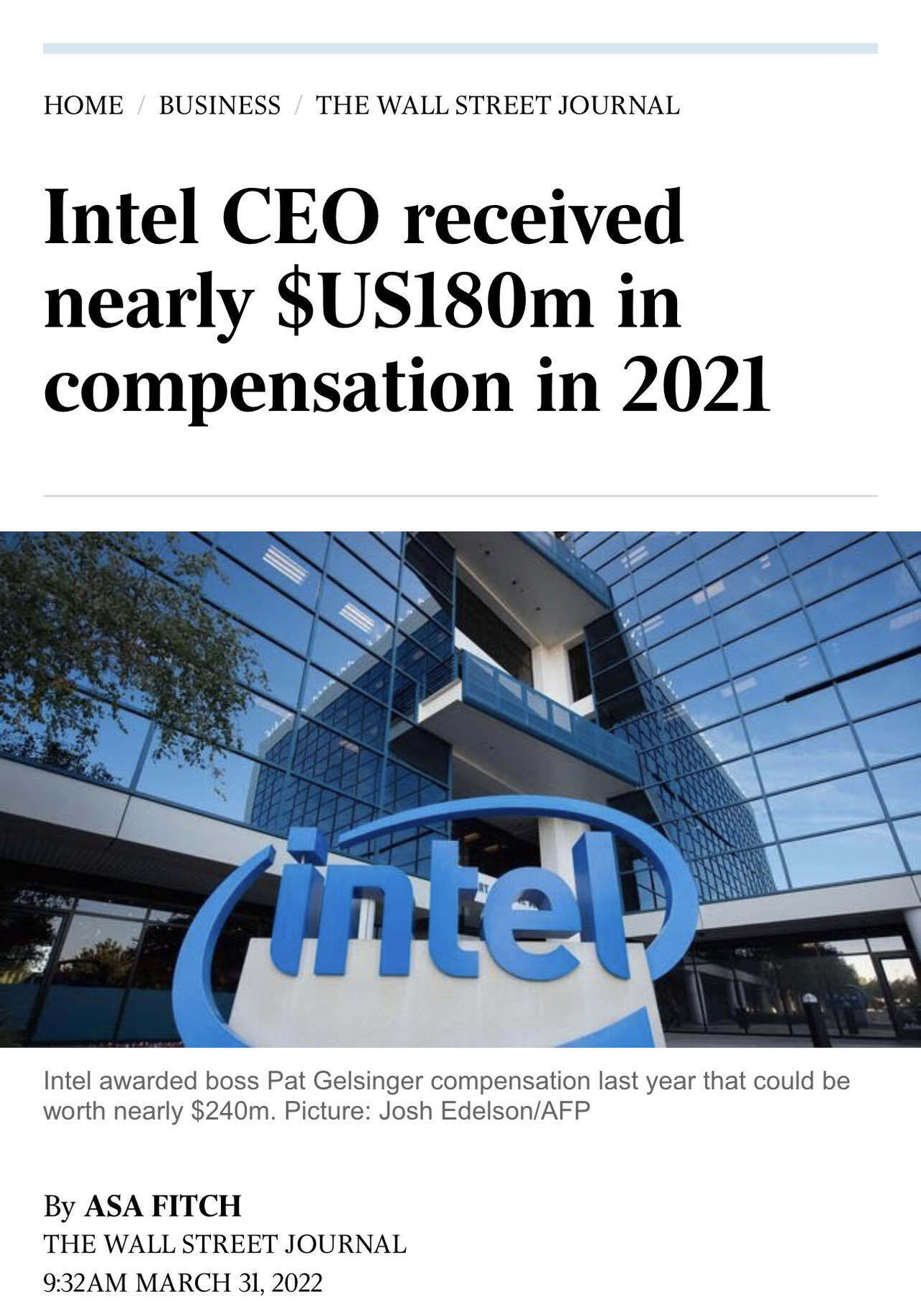 How about the employees?-intel