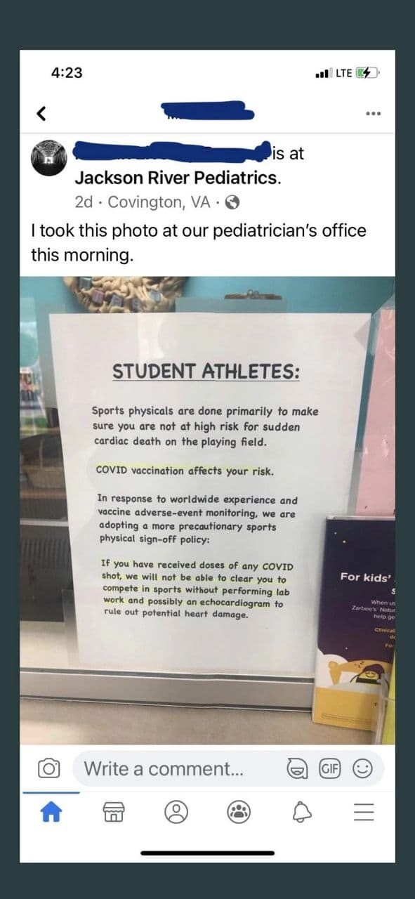 WTF? Heart damage from vaxx?