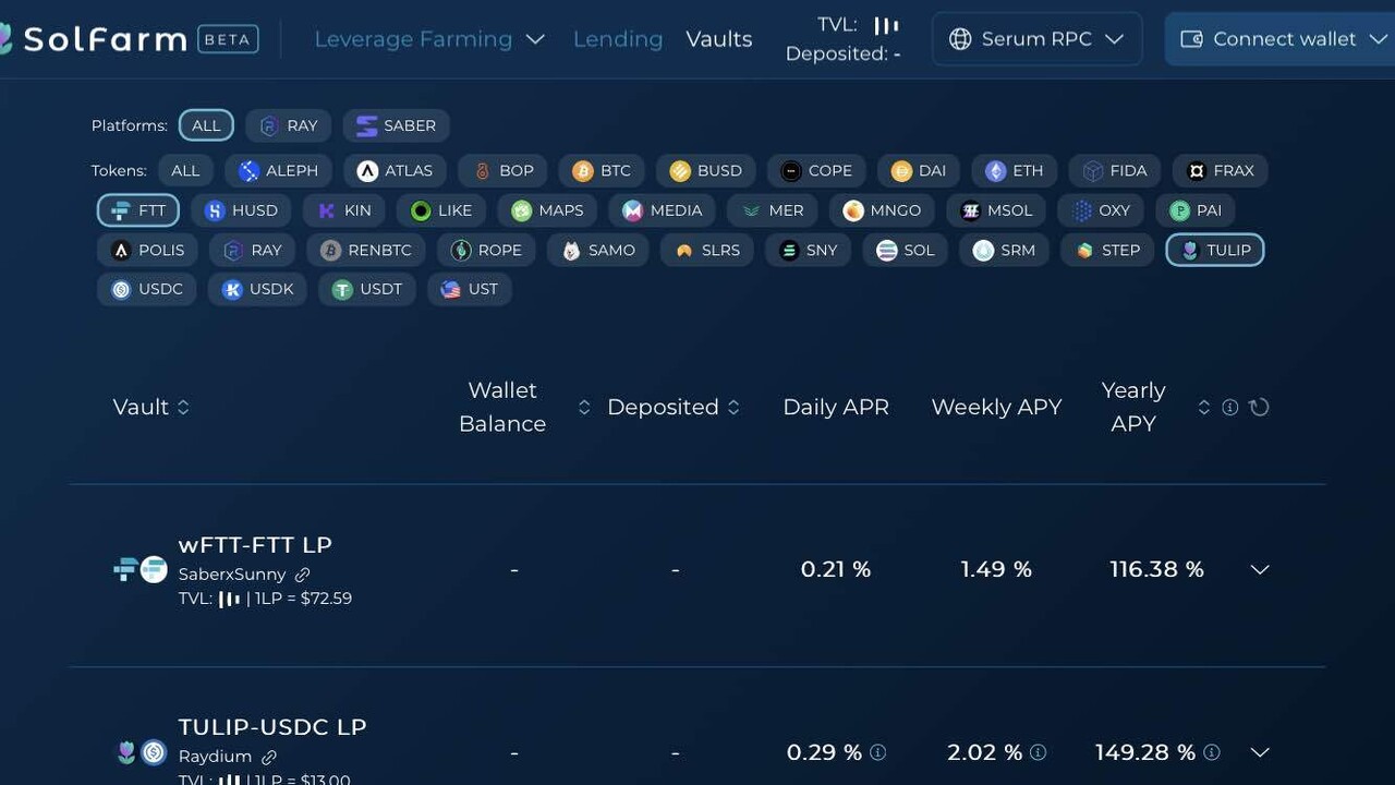 블라인드 | 암호화폐: 솔라나 디파이 끝판왕! 솔팜(solfarm)