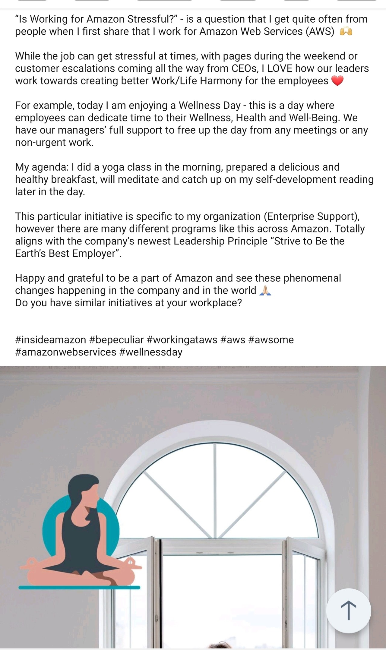 Amazon/AWS work culture