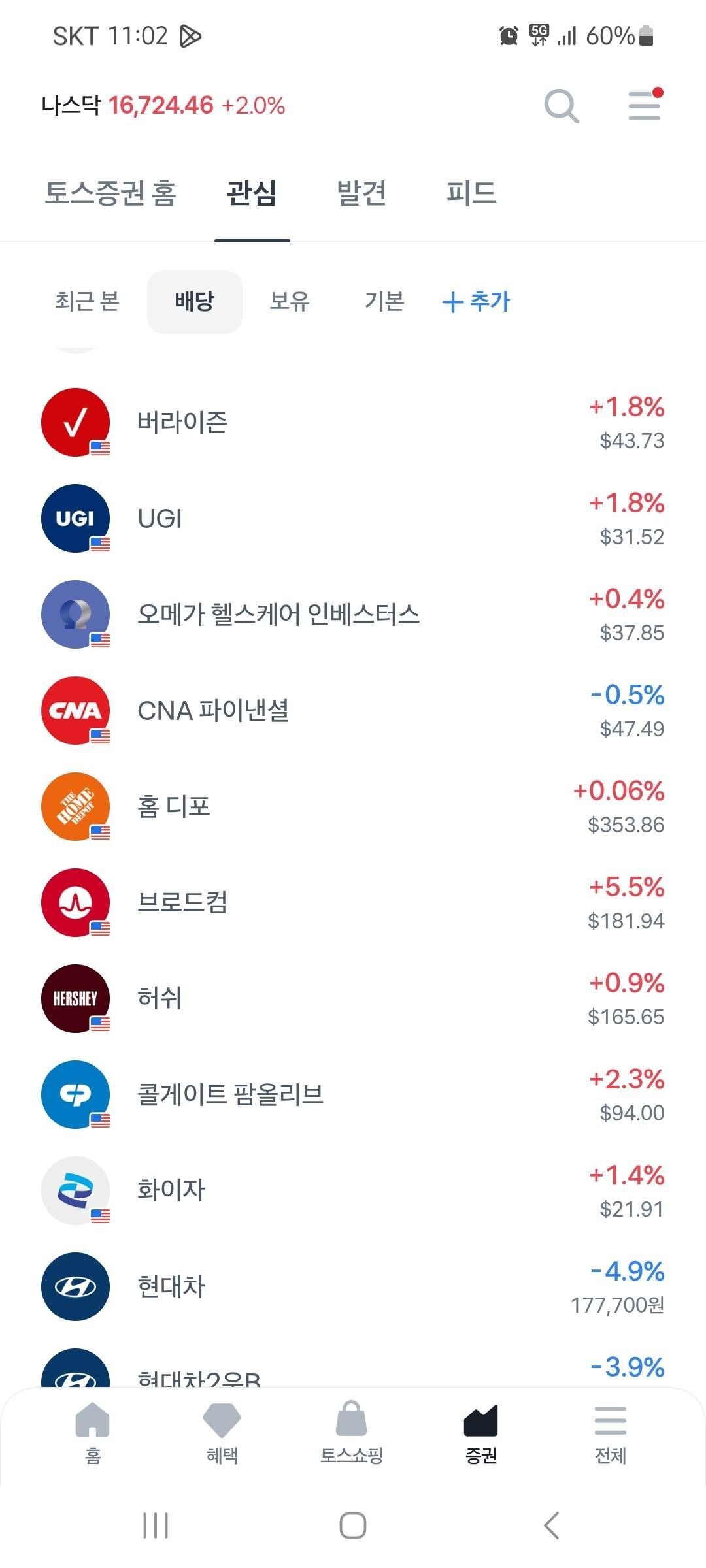 블라인드 | 주식·투자: 혁신의 토스증권 건의 사항